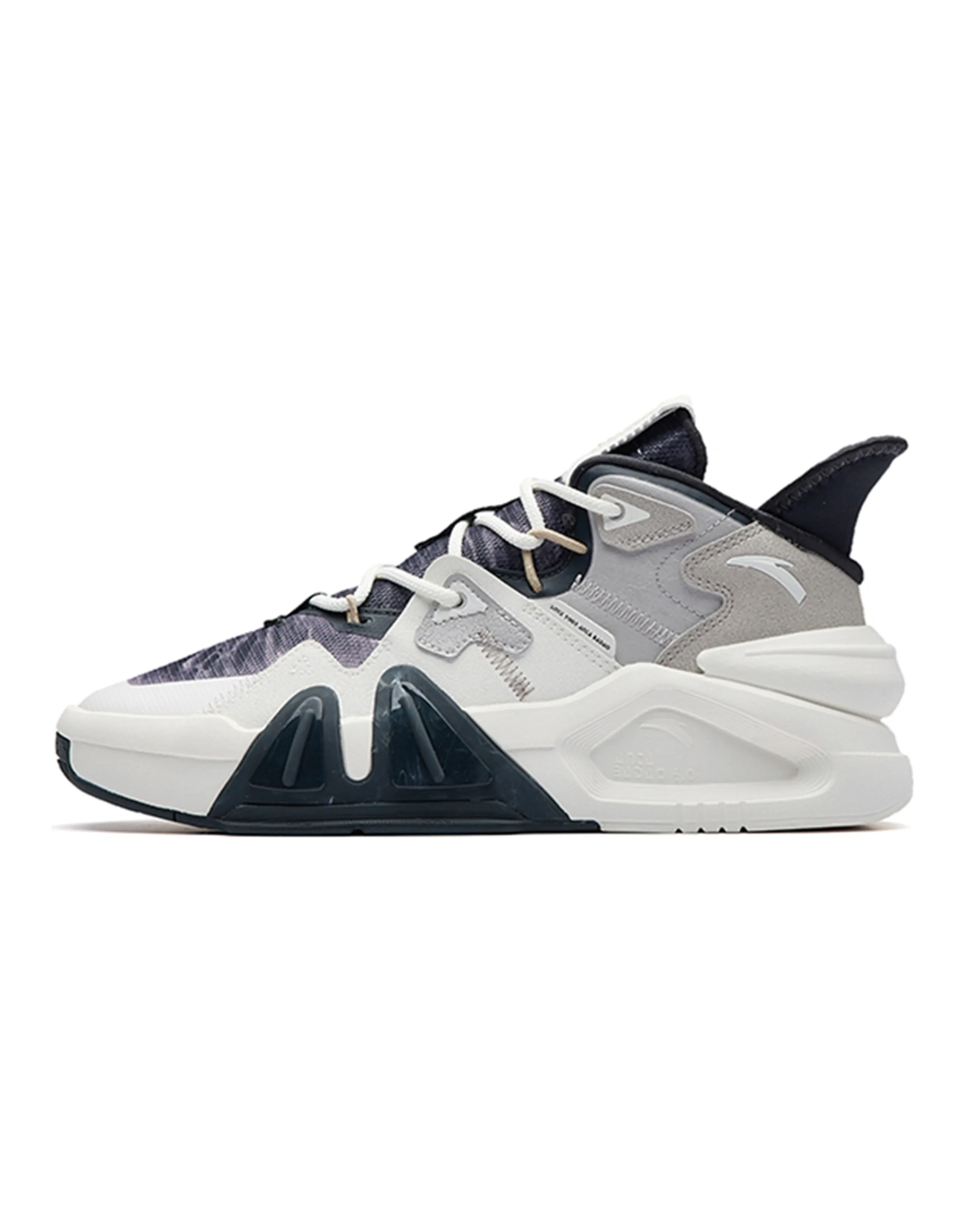 Anta Bastard 4.0 Low-Top Skateboard Shoes Women's Koala Gray