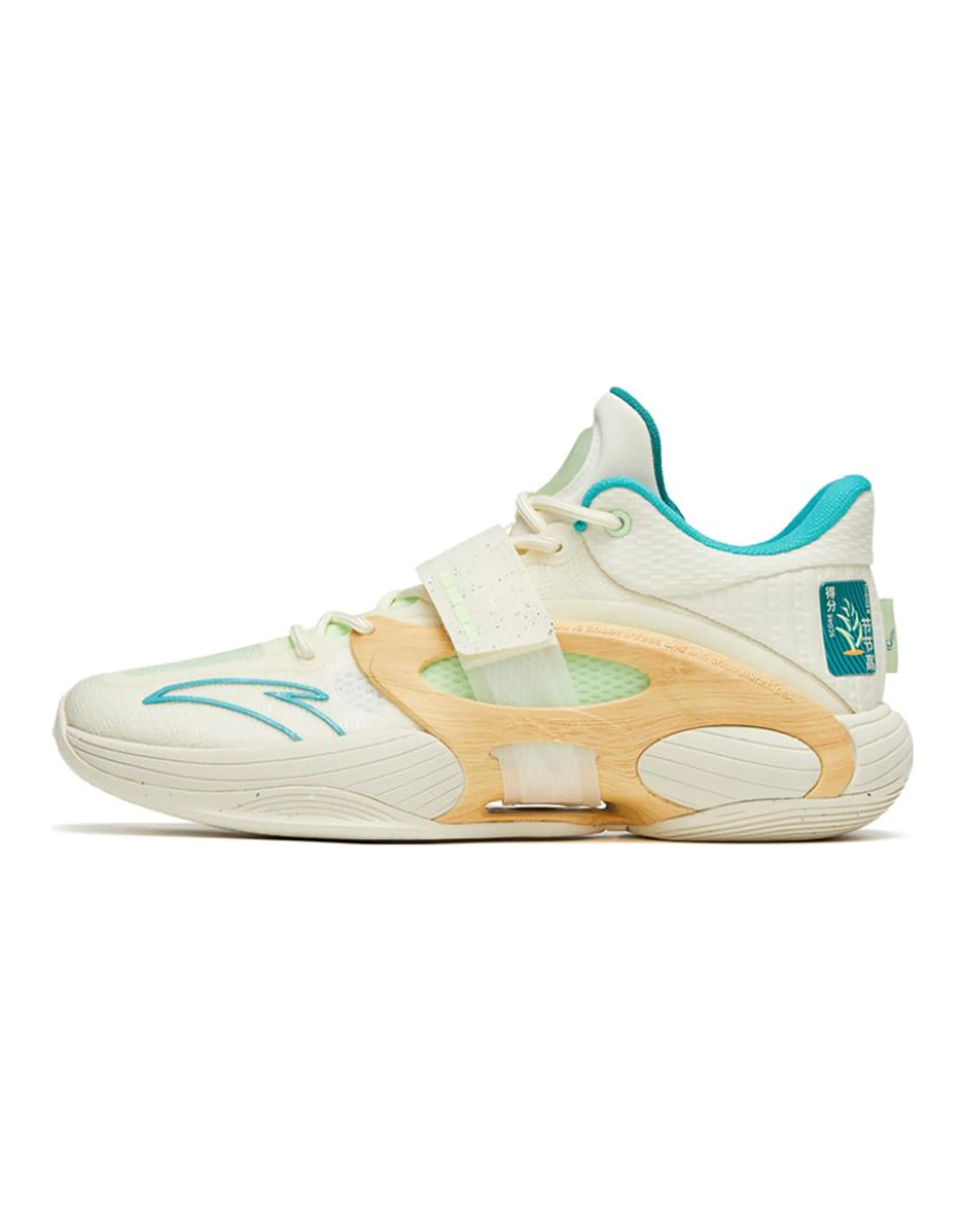 ANTA KT-SPLASH-V Basketball Shoes Men Low-Top Ecru