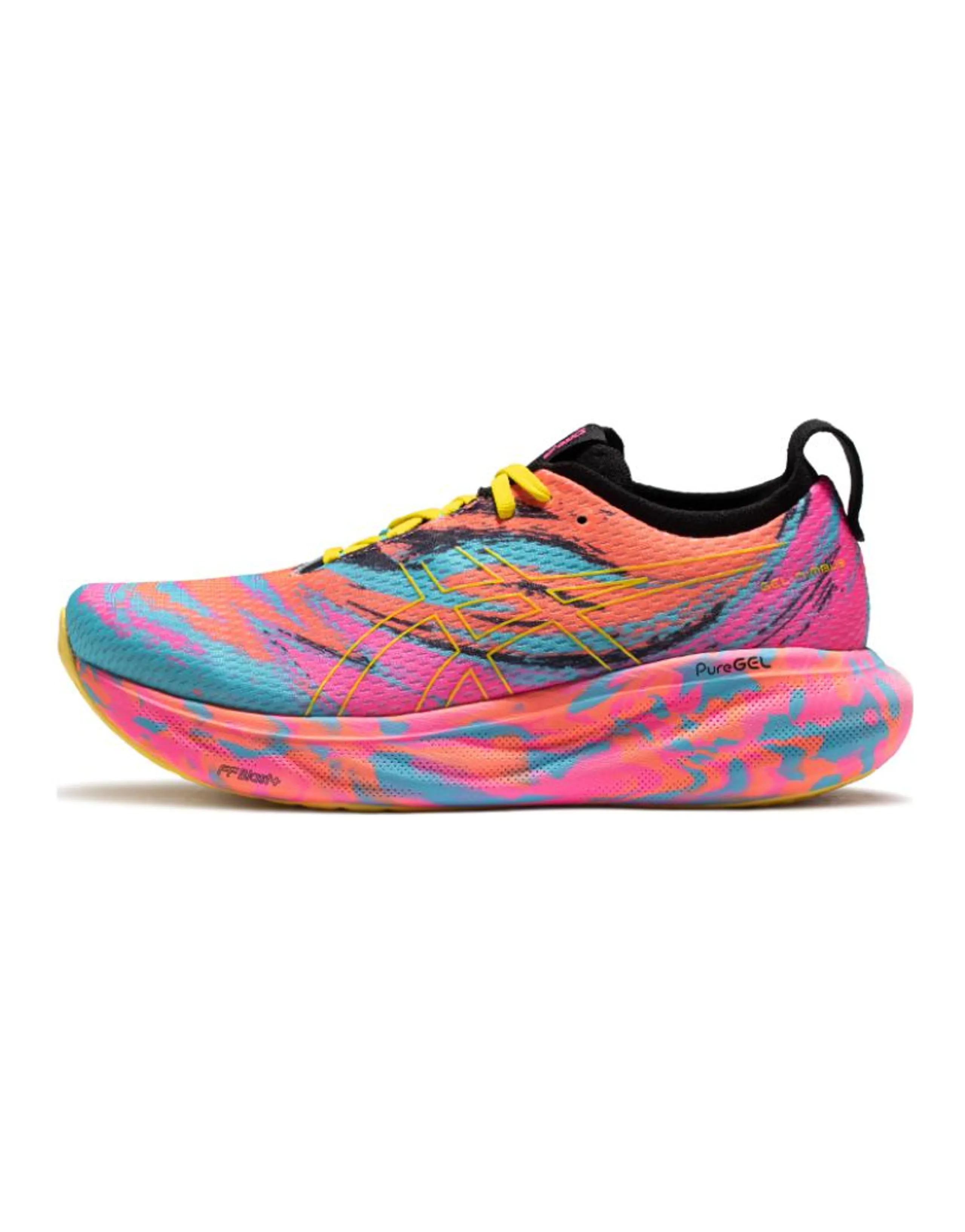 Asics Gel Nimbus 25 Aquarium Vibrant Yellow