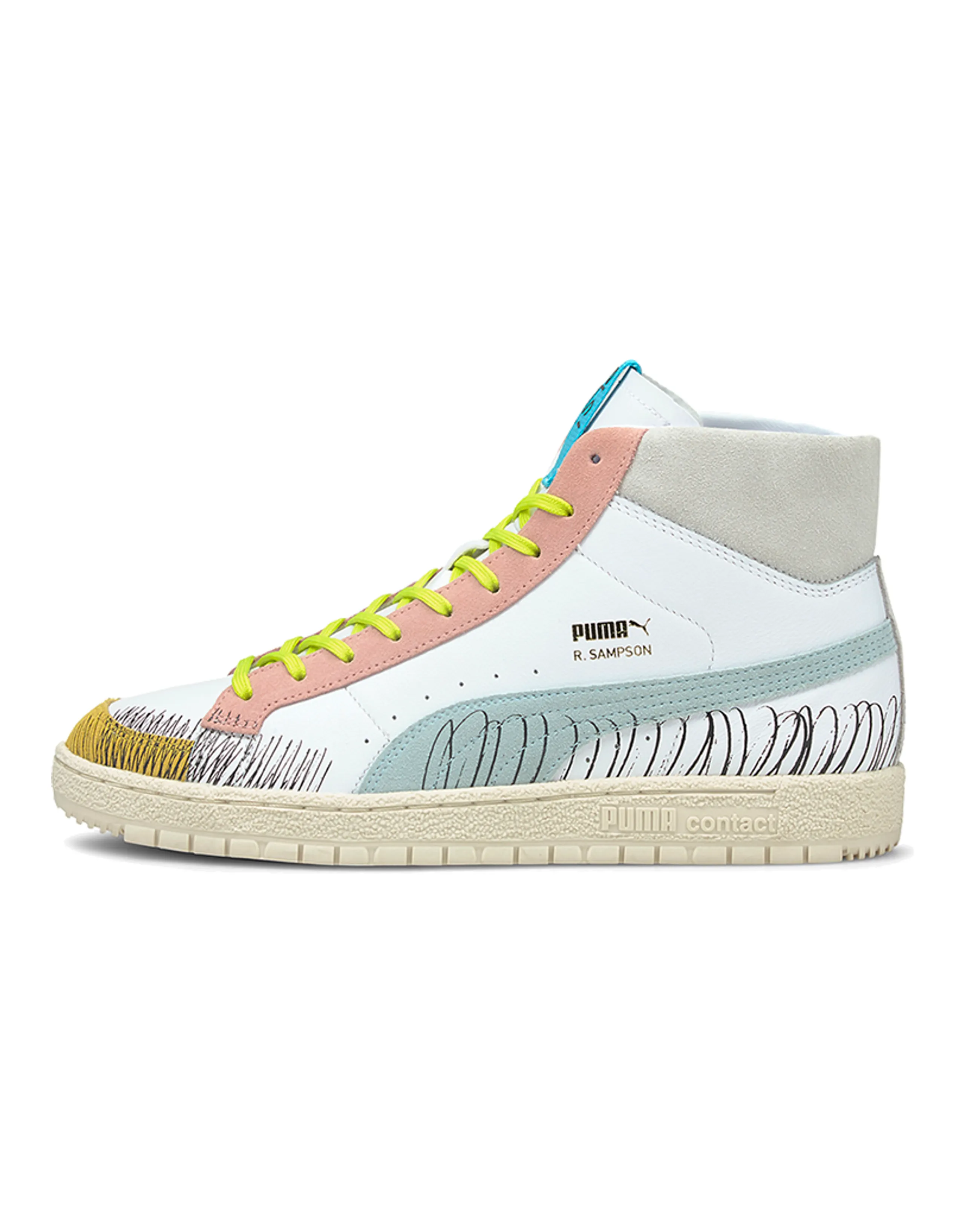 PUMA Ralph Sampson 70 Mid Michael Lau Scribble