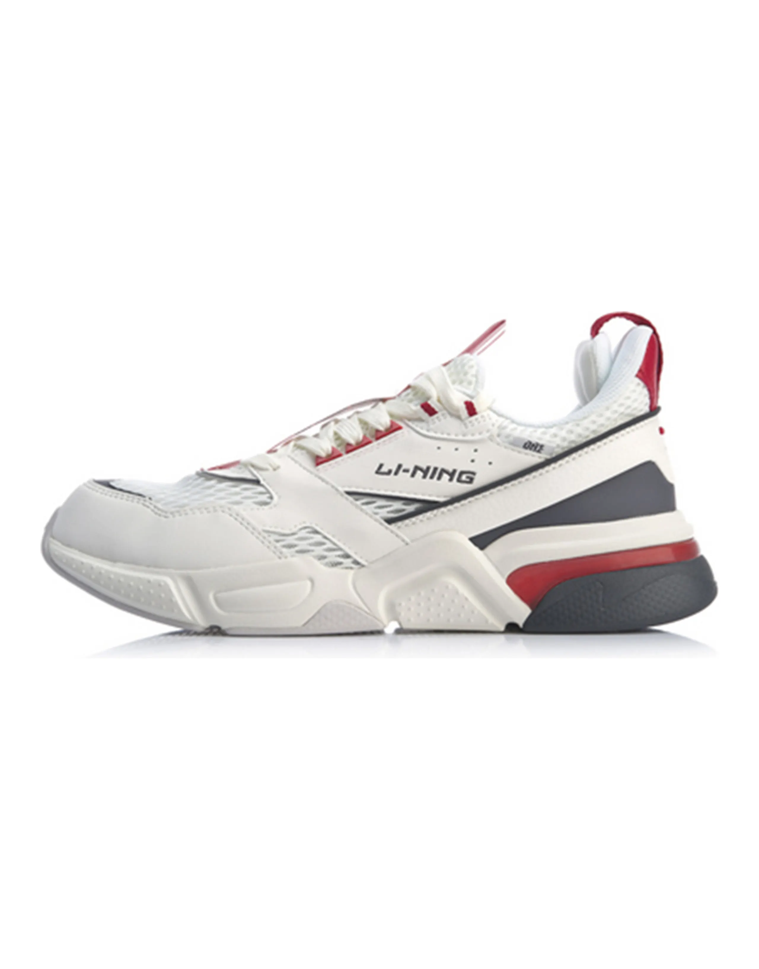 LiNing 001 Set Sail Durable Breathable Low-Top Sports Casual Shoes Mist White