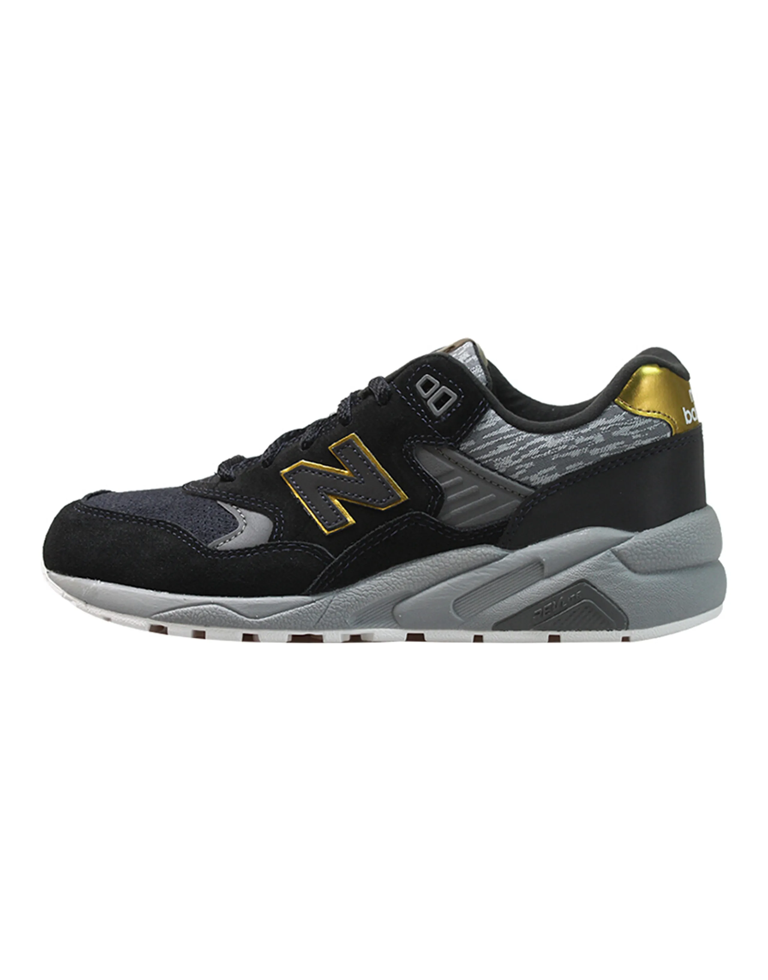 New Balance 580 Series Black Grey 'Black Gray' Women's