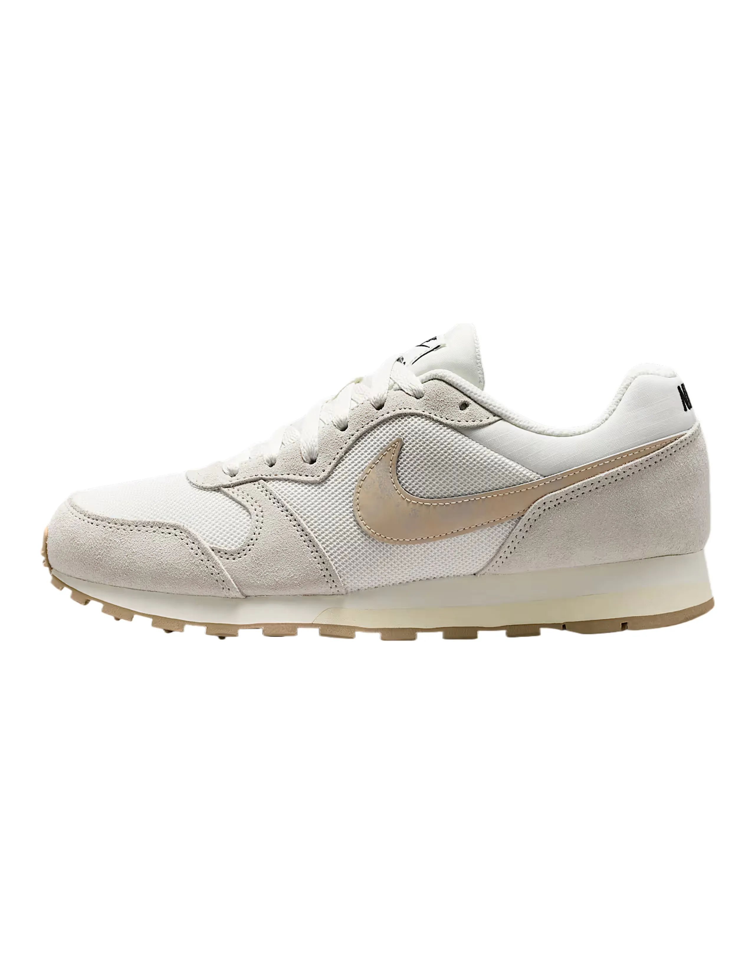Nike MD Runner 2 Comfortable Durable Cushioned Leather Fabric Breathable Low-Top Running Shoes Women's