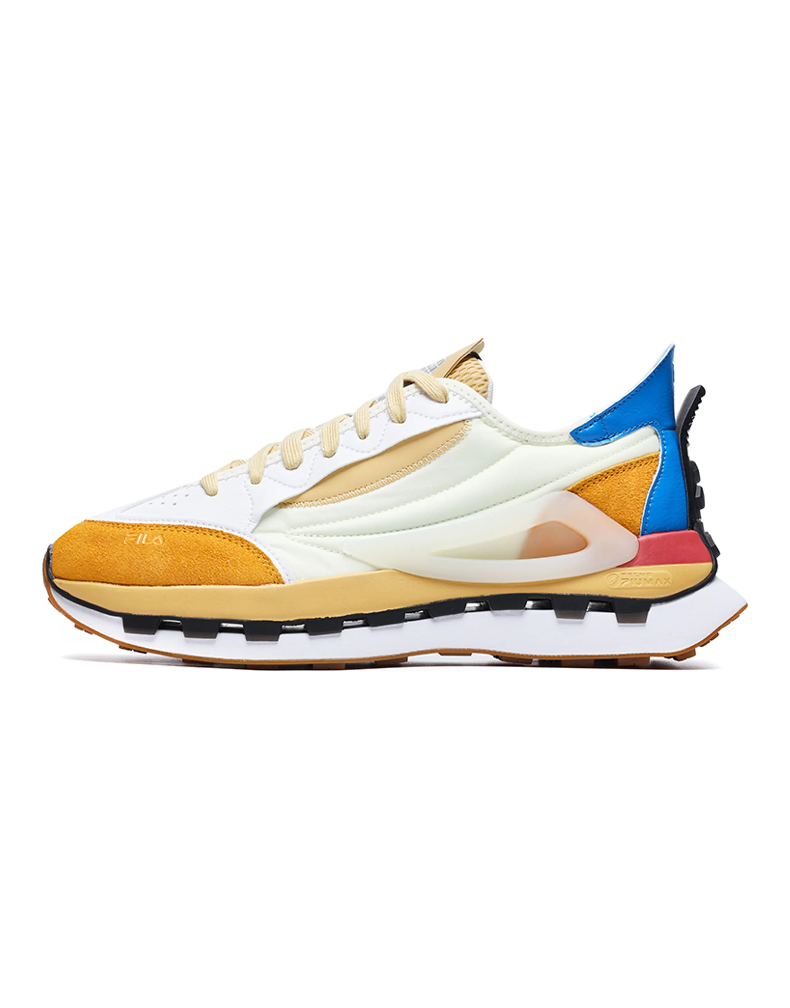 FILA Km Shoes 'White Yellow Blue'
