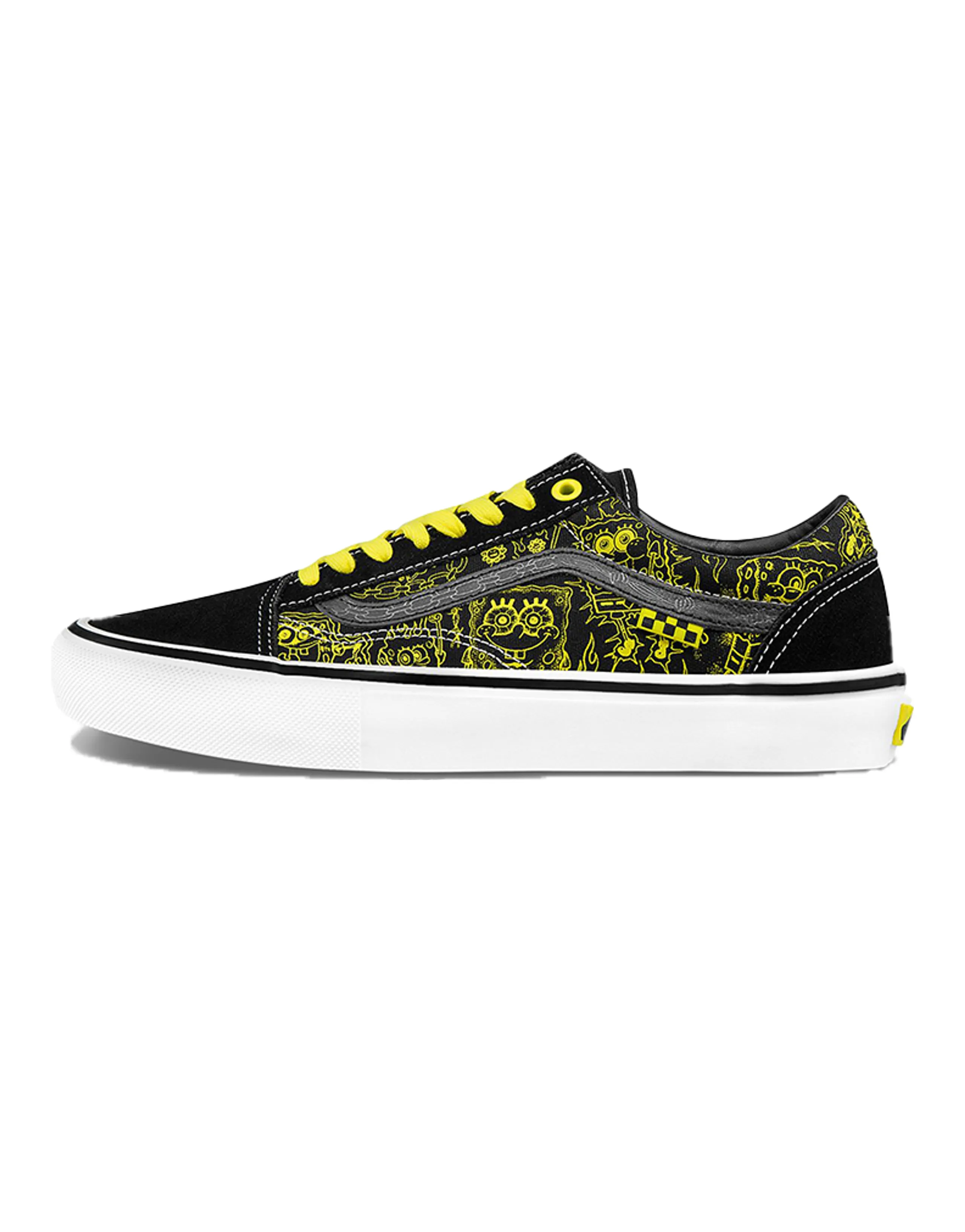 Old Skool Mike Gigliotti X SpongeBob SquarePants X Skate Vans 'Black Yellow'