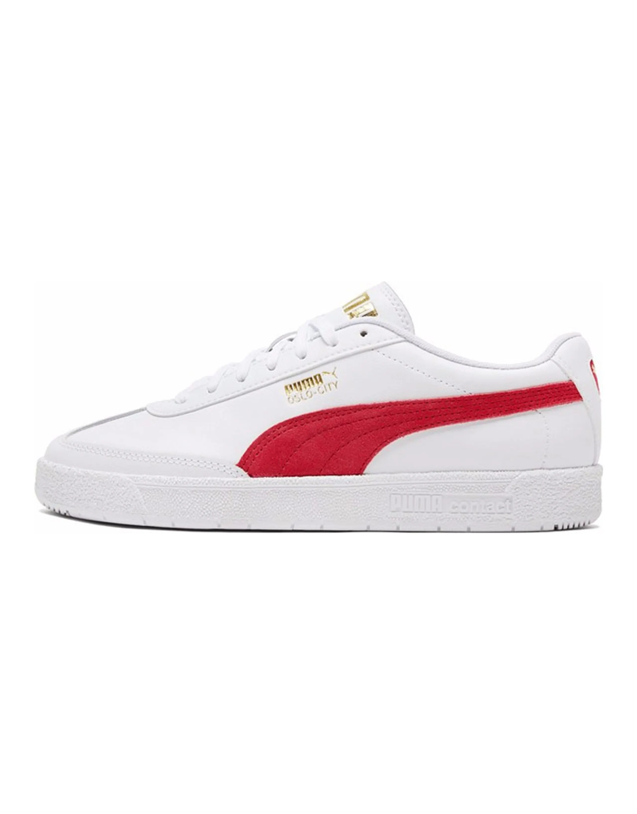 PUMA Oslo City Casual Board Shoes White/Red