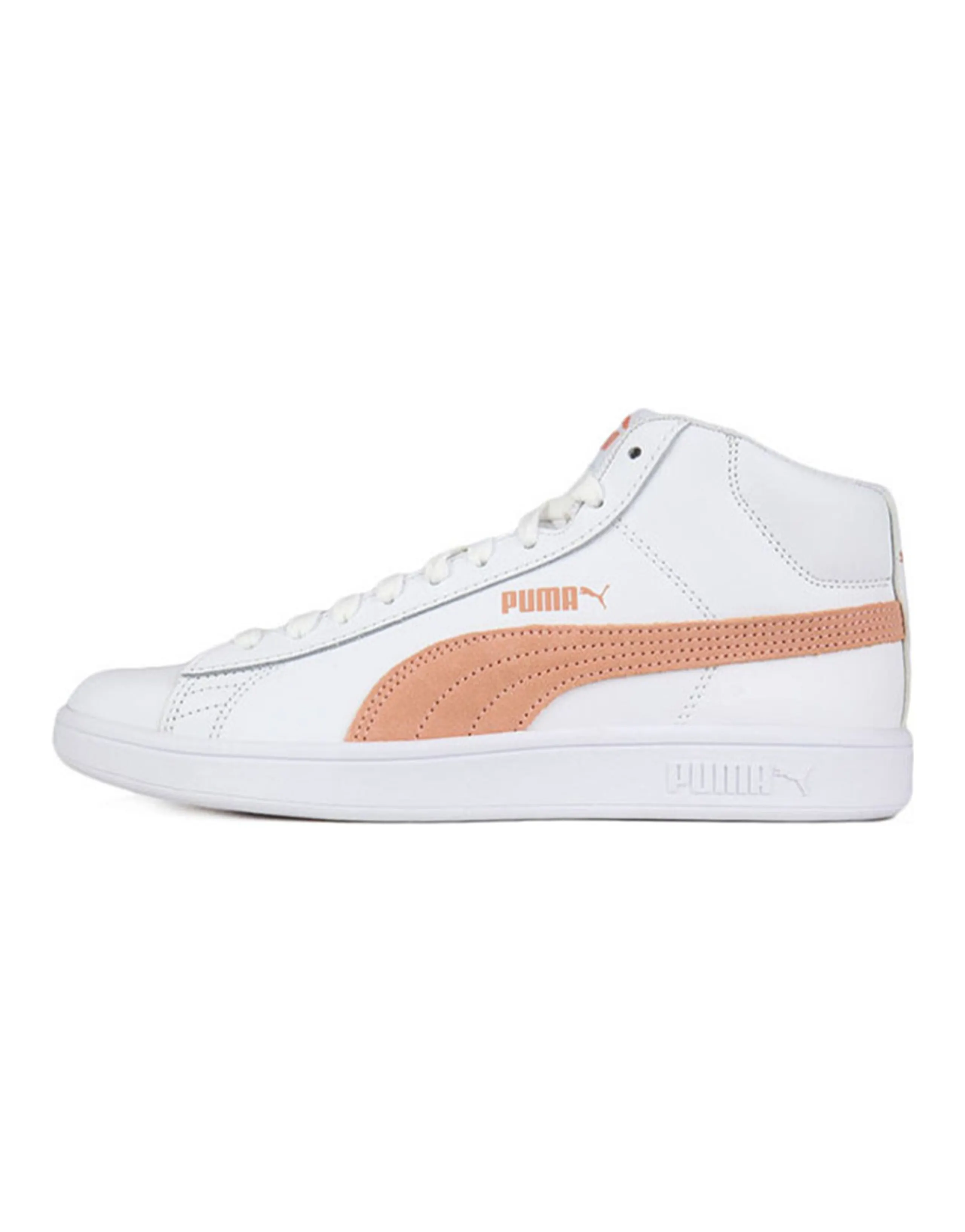 PUMA Smash V2 Mid L 'White Pink'