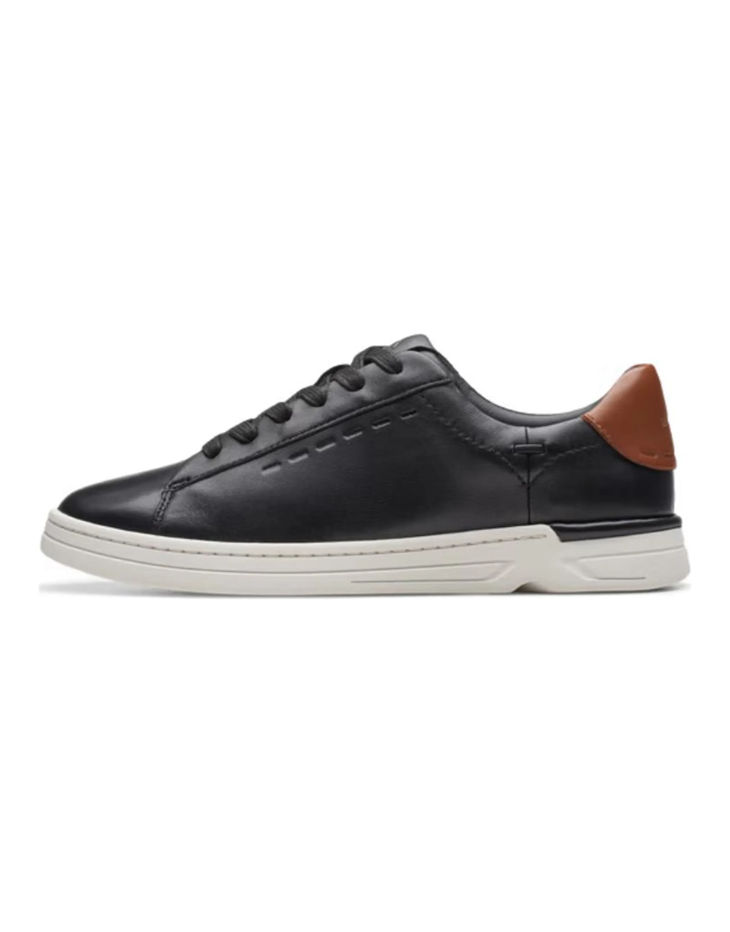 Clarks Low-Top Skateboard Shoes Women's Black
