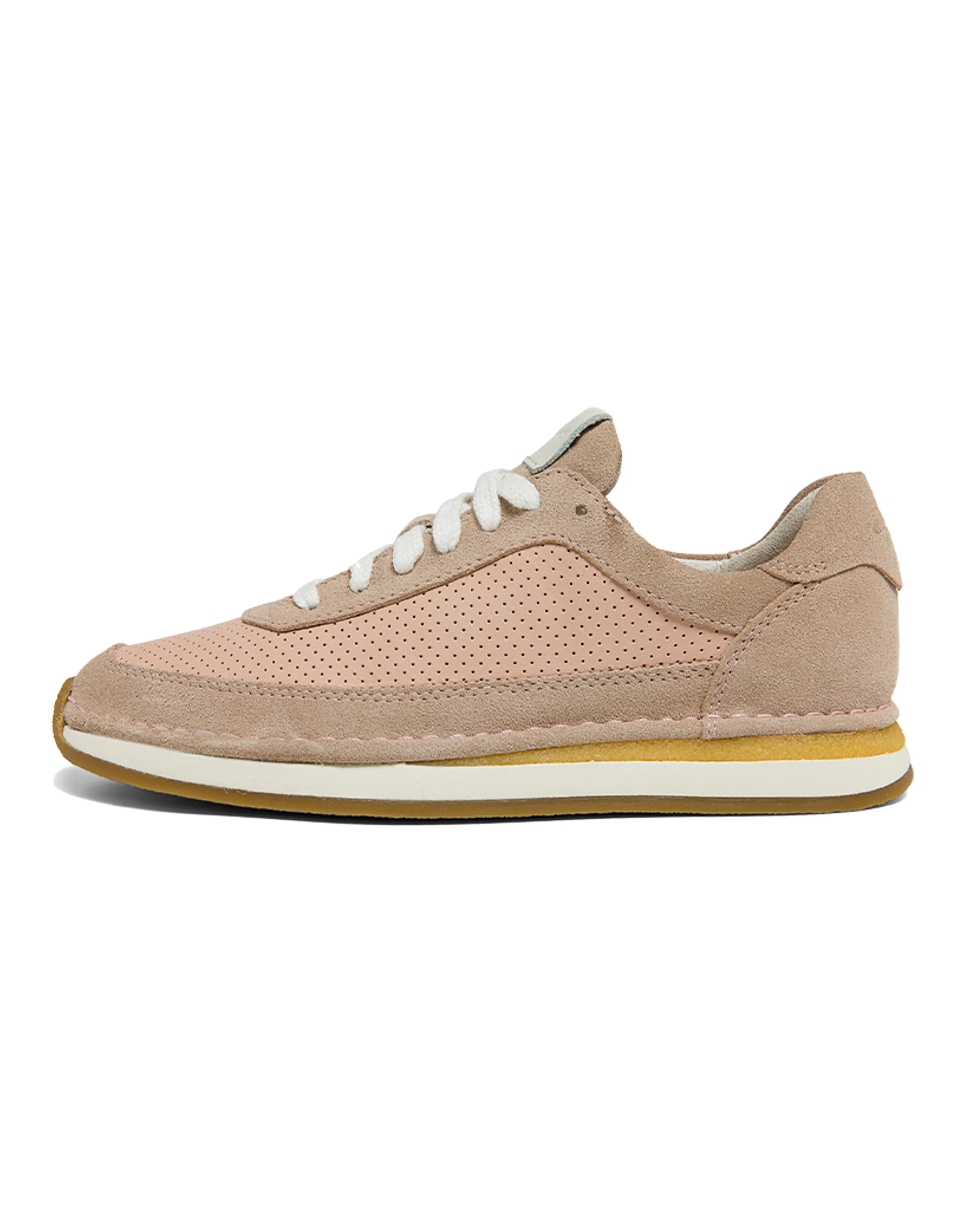 Clarks Casual Shoes Women's Low-Top Light Pink