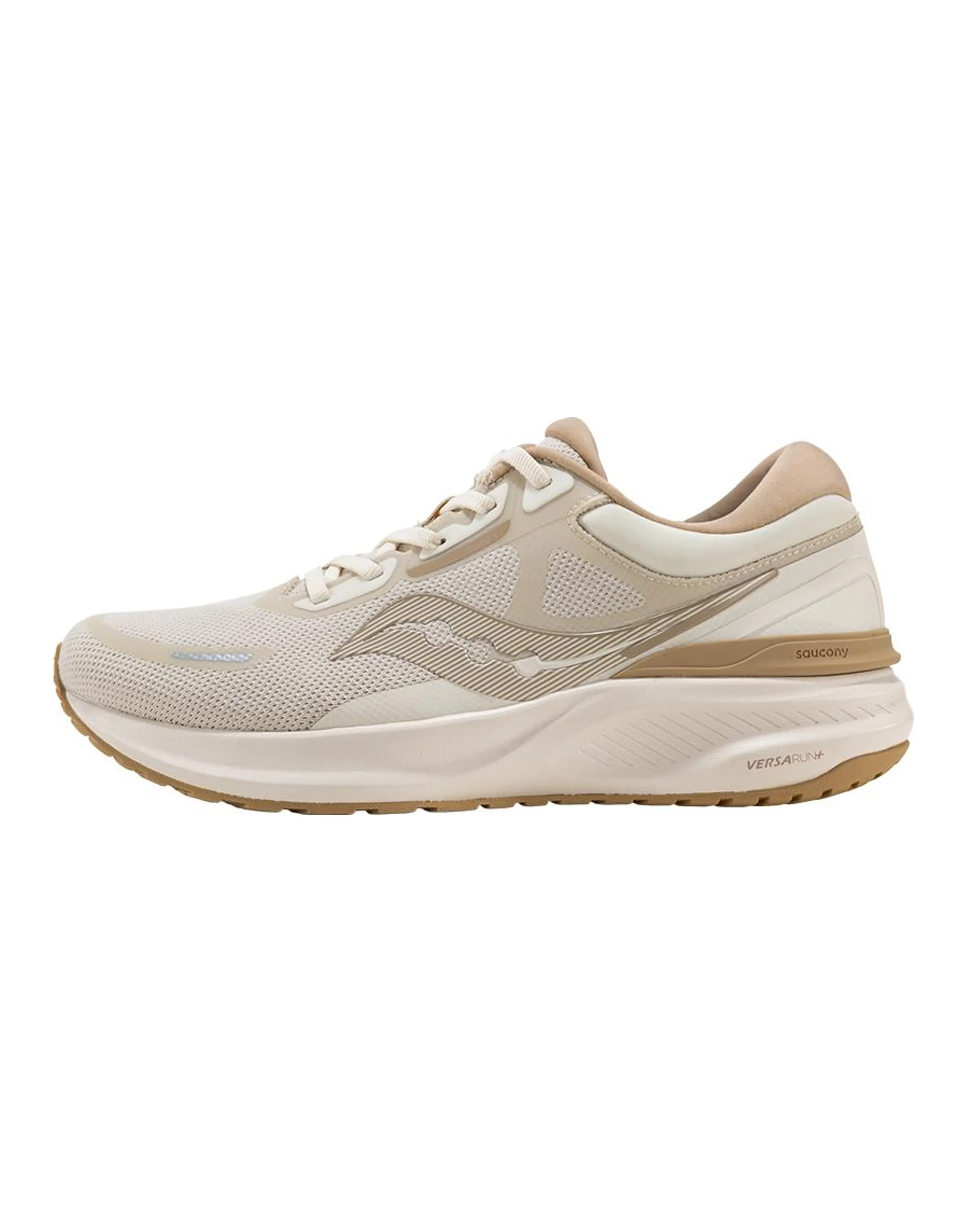 Saucony Cushioned Anti-Slip And Wear-Resistant Lightweight Low-Top Training Running Shoes Unisex Brown White
