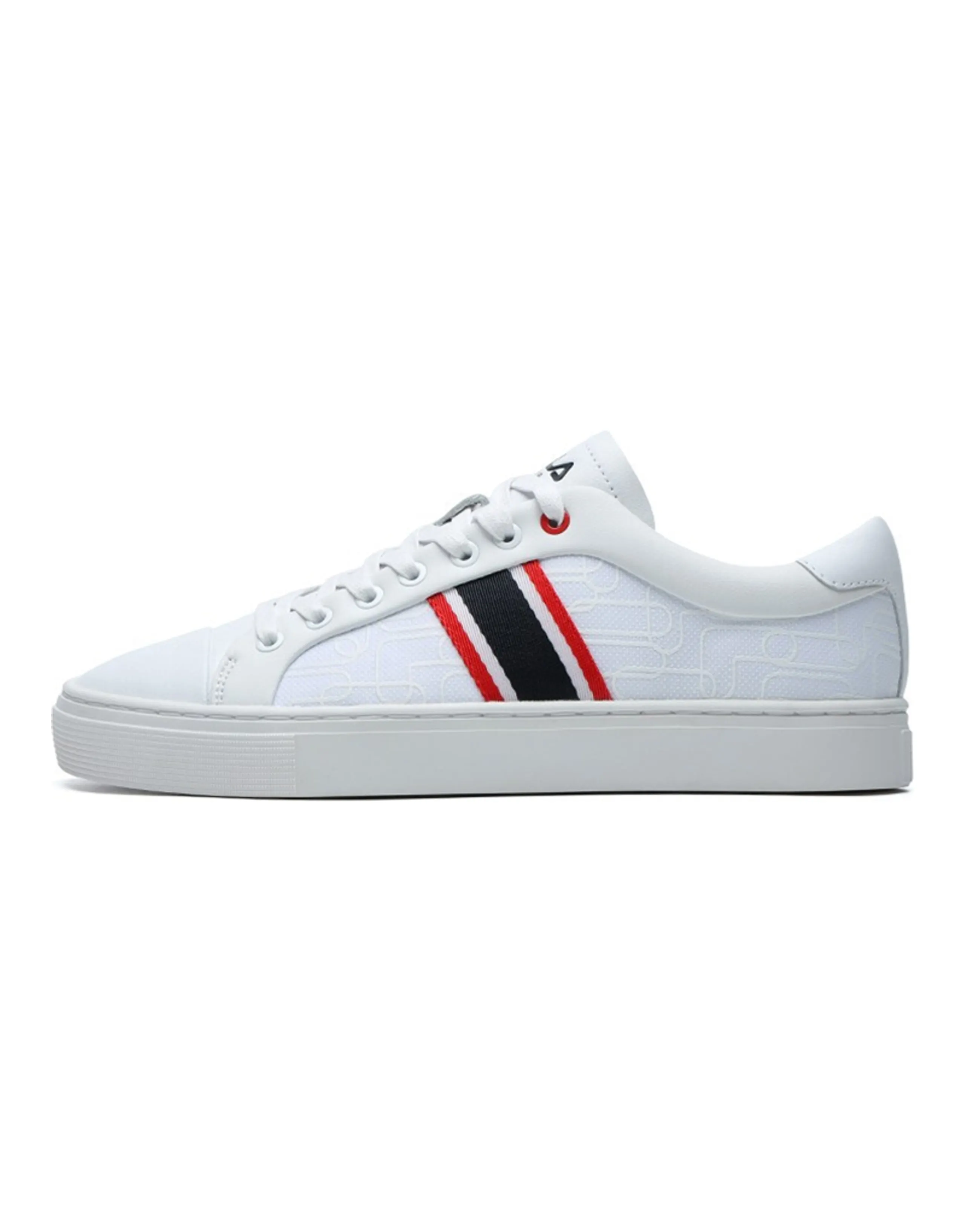 FILA 1911 Stripe Low Top Shoes For FILA White Women's