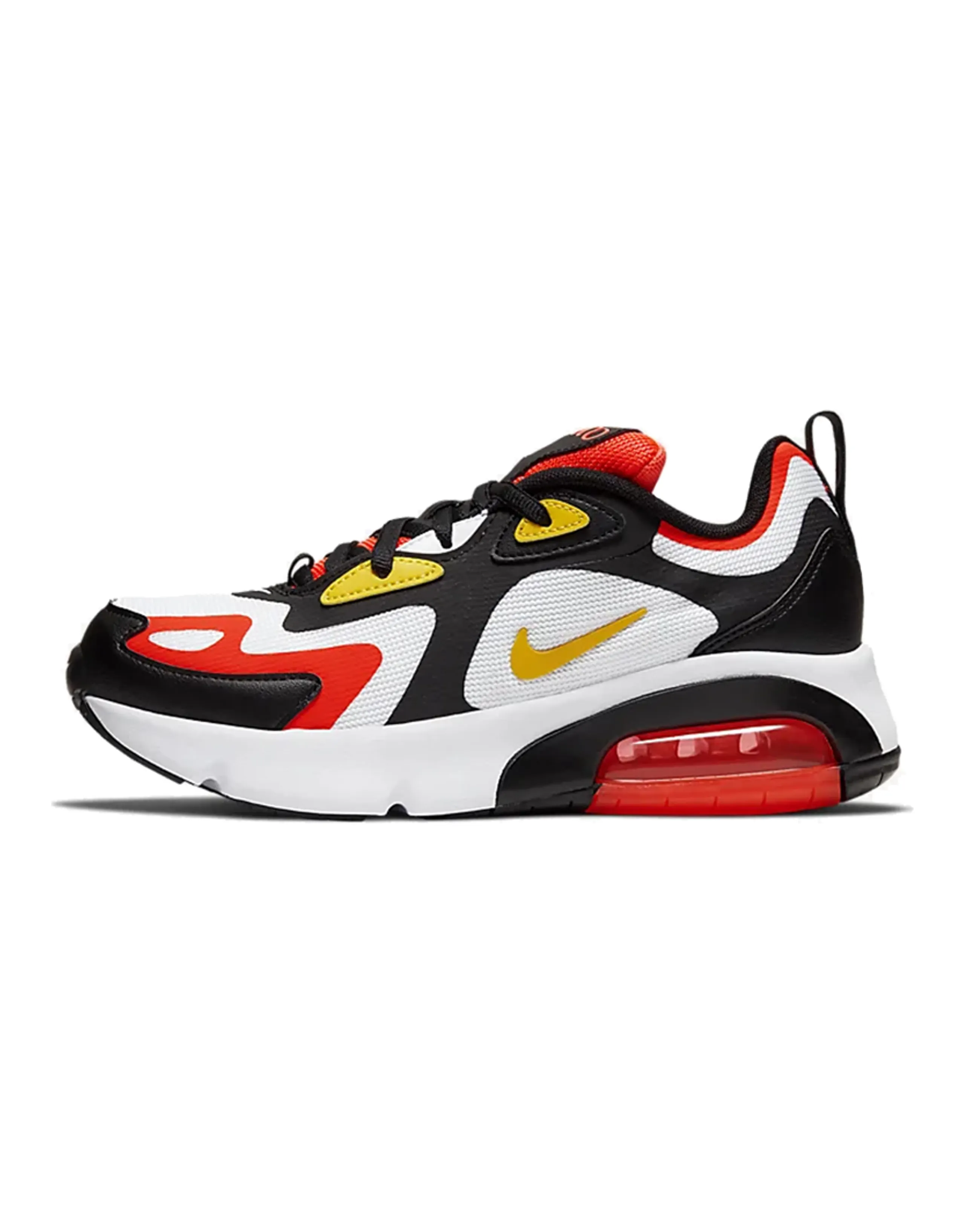 Nike Air Max 200 Black Bright Crimson GS