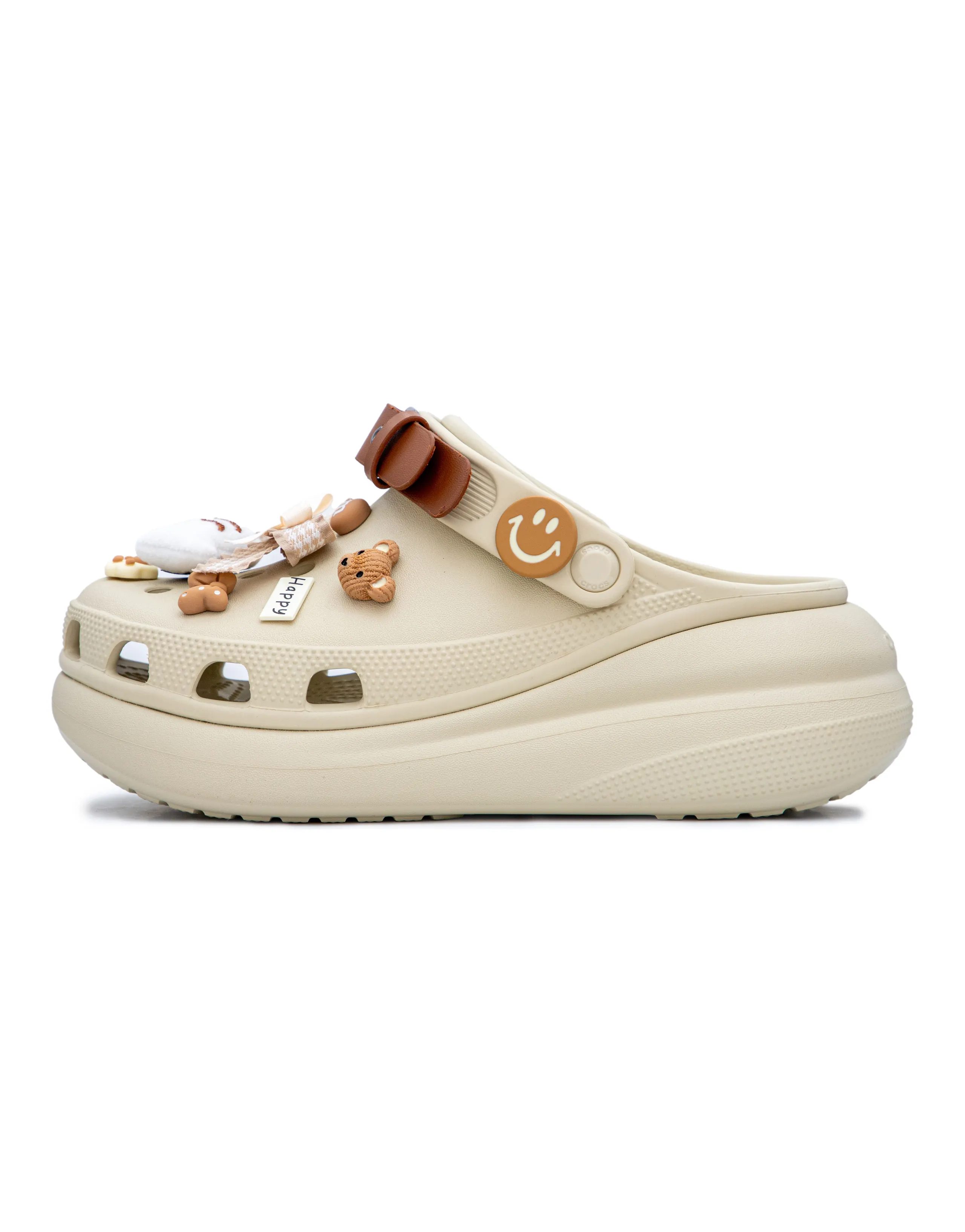 Crocs Classic Clog Ageless Girlish Clogs Women's Bone White