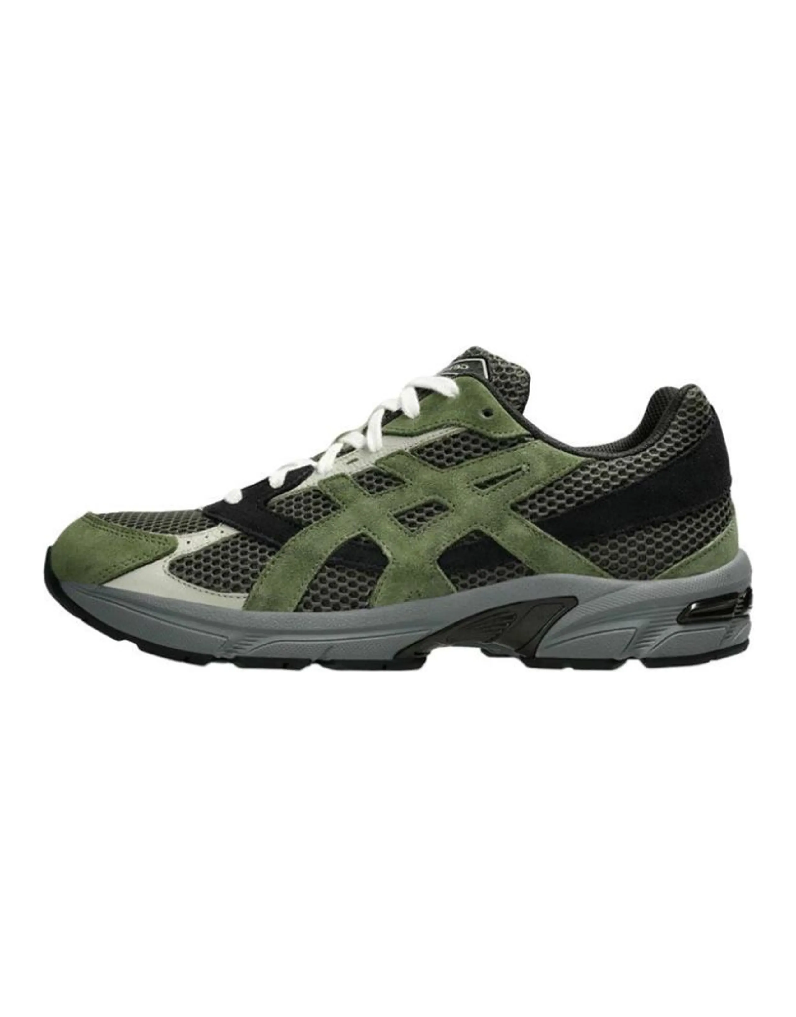 ASICS Gel-1130 Soft Comfortable Wear-Resistant Low-Top Rubber Running Shoes Unisex Green