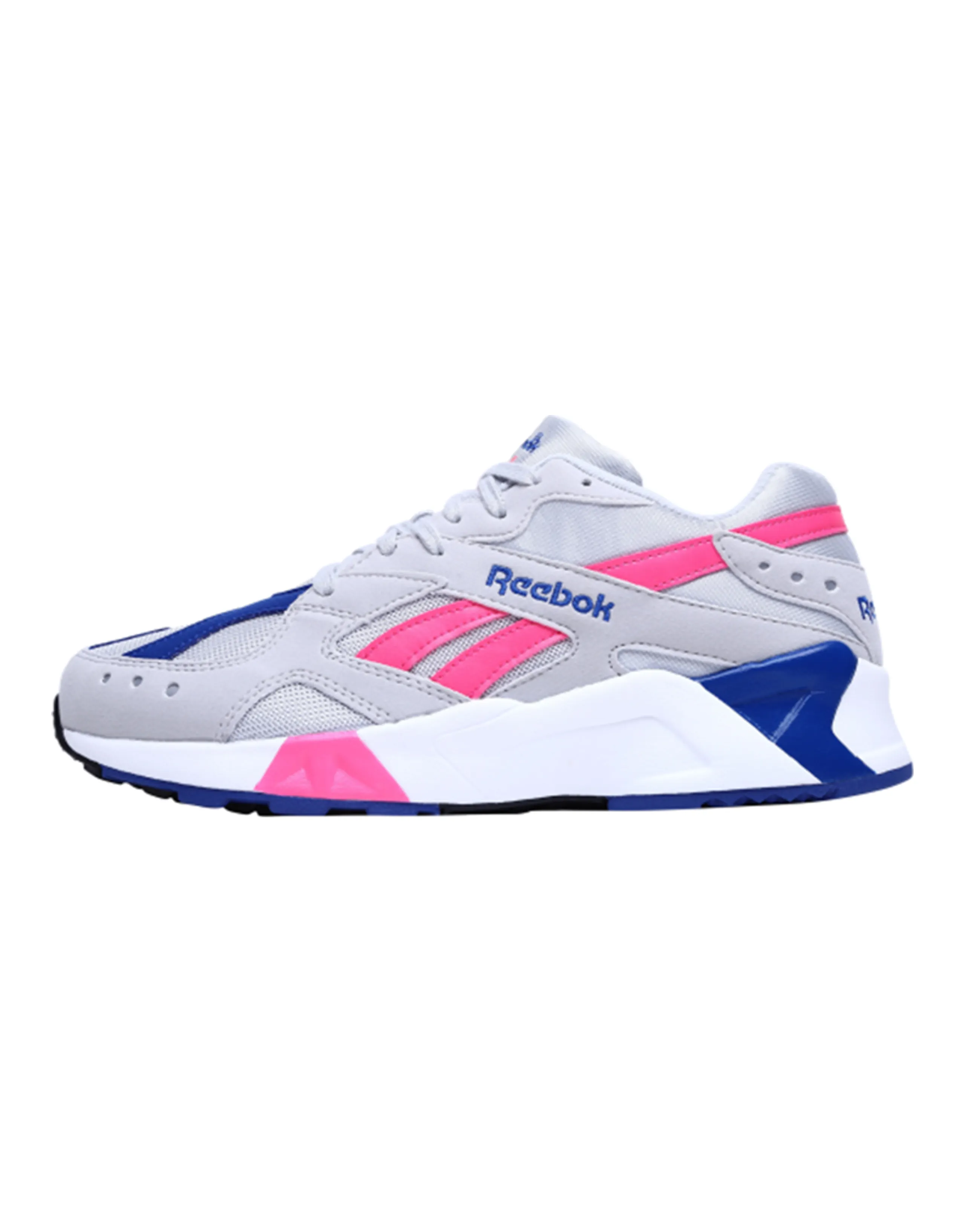 Reebok Aztrek Grey Acid Pink Royal White
