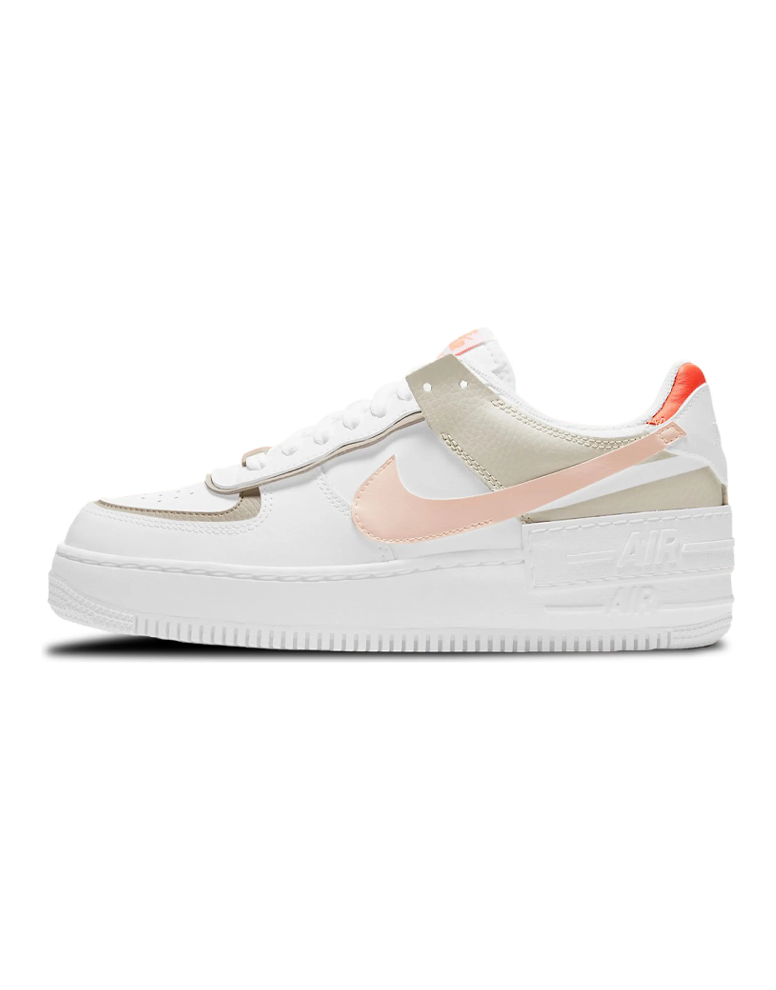 Nike Air Force 1 Low Shadow White Bright Mango Women's