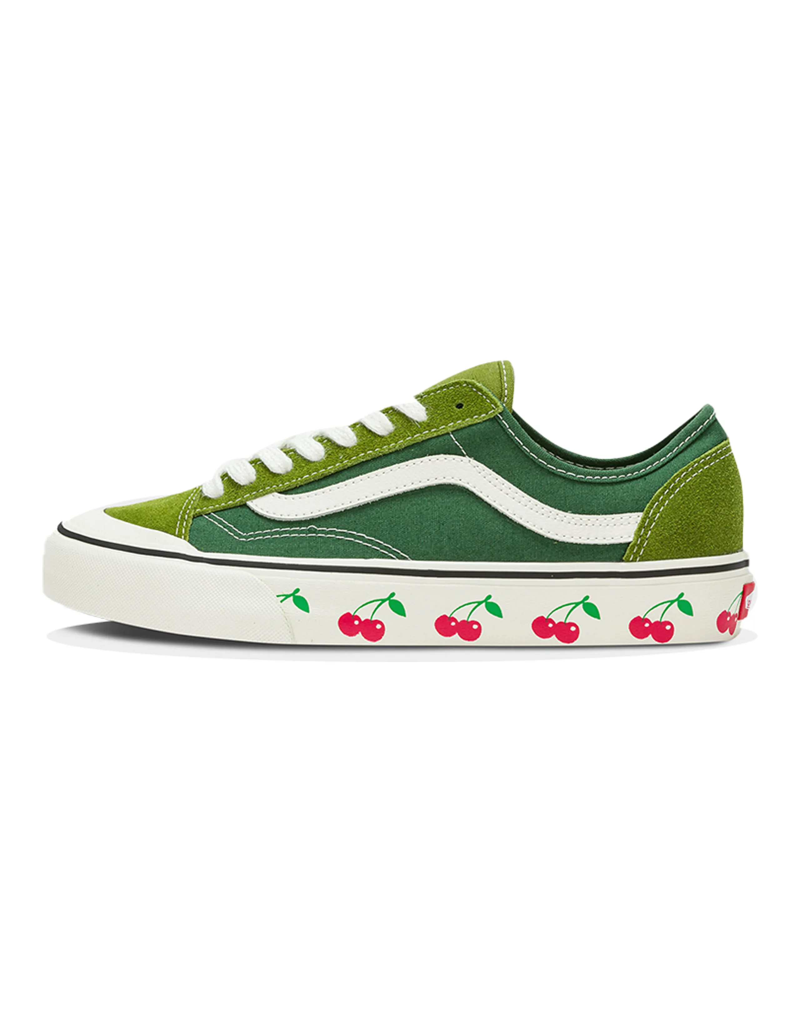 Vans Style 36 Decon Sf Casual Low Tops Skateboarding Shoes Unisex Green