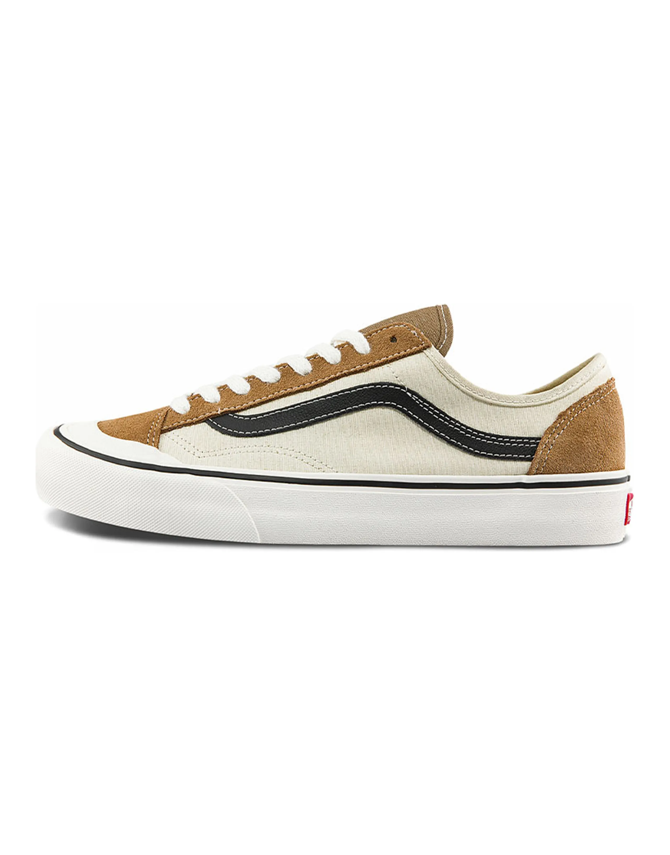 Vans Style 136 Decon Vr3 Sf Casual Low Top Skateboarding Shoes Unisex Brown