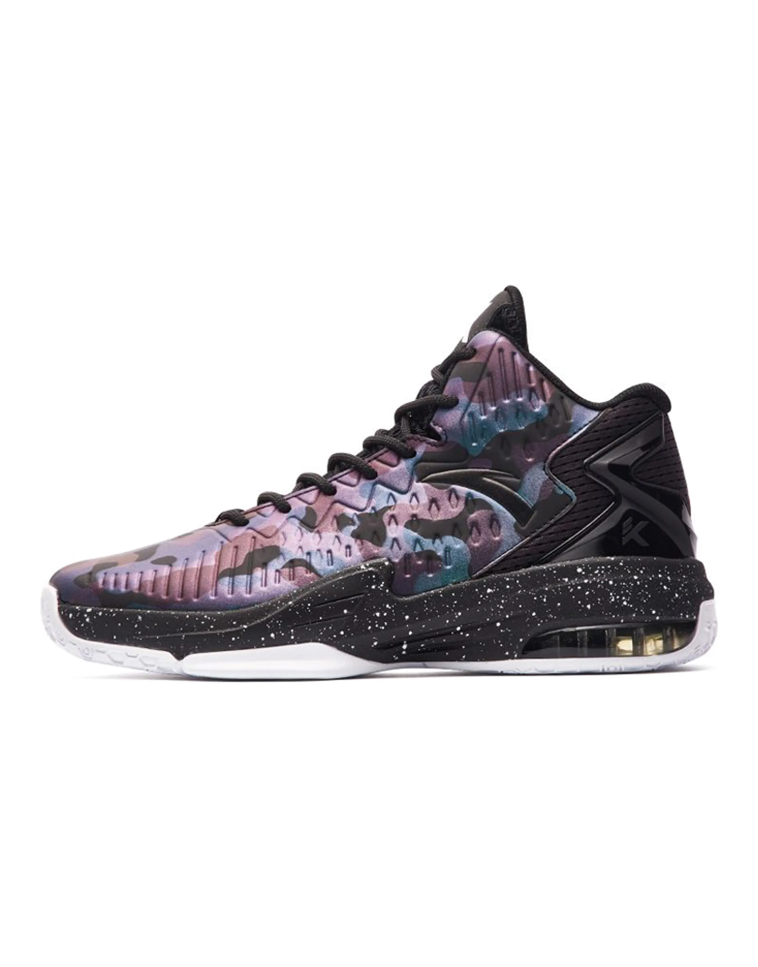 Anta KT3 Thompson Durable Breathable High-Top Basketball Shoes Black White