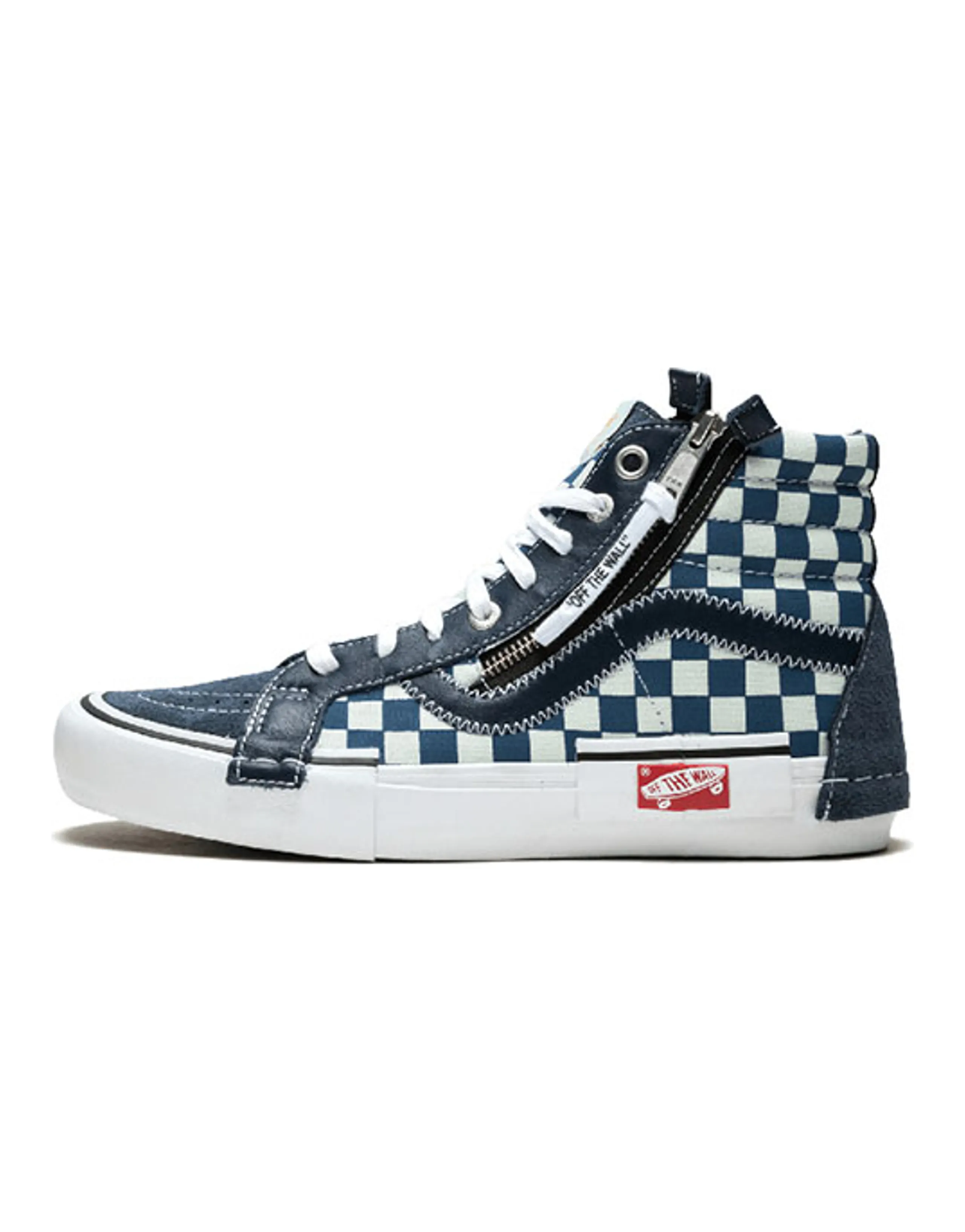 Vans Sk8 Hi Deconstructed Dress Blue