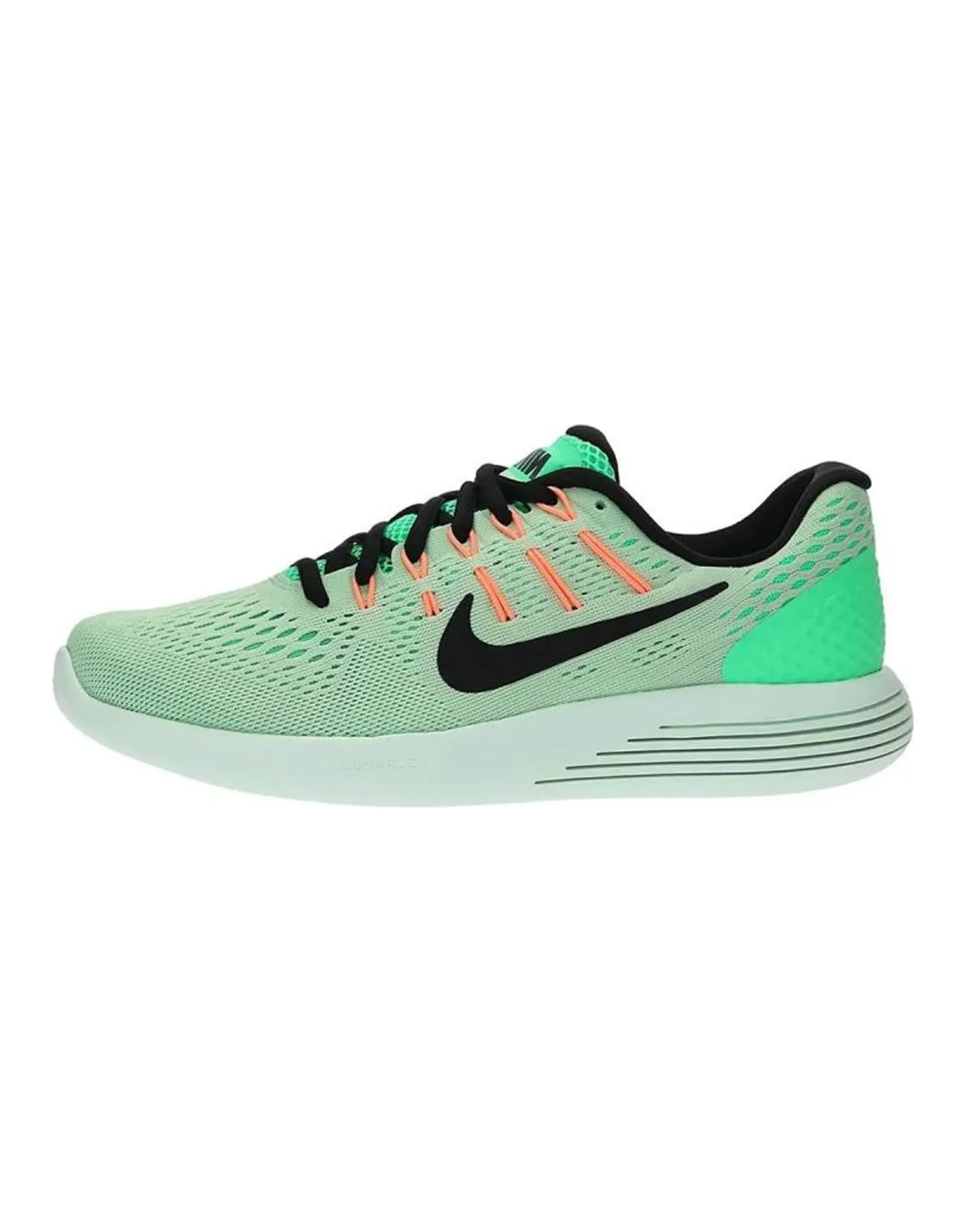 Nike Lunarglide 8 Cushioning Wear-Resistant Low-Top Running Shoes Women's Green