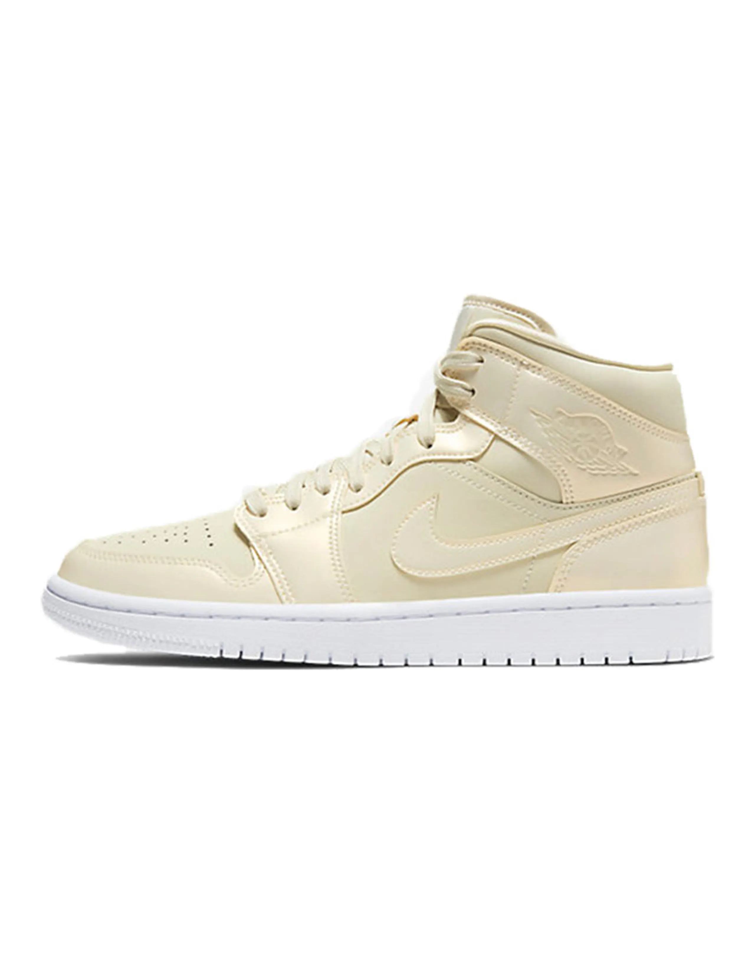JORDAN 1 Mid Goose Feather Yellow Women's
