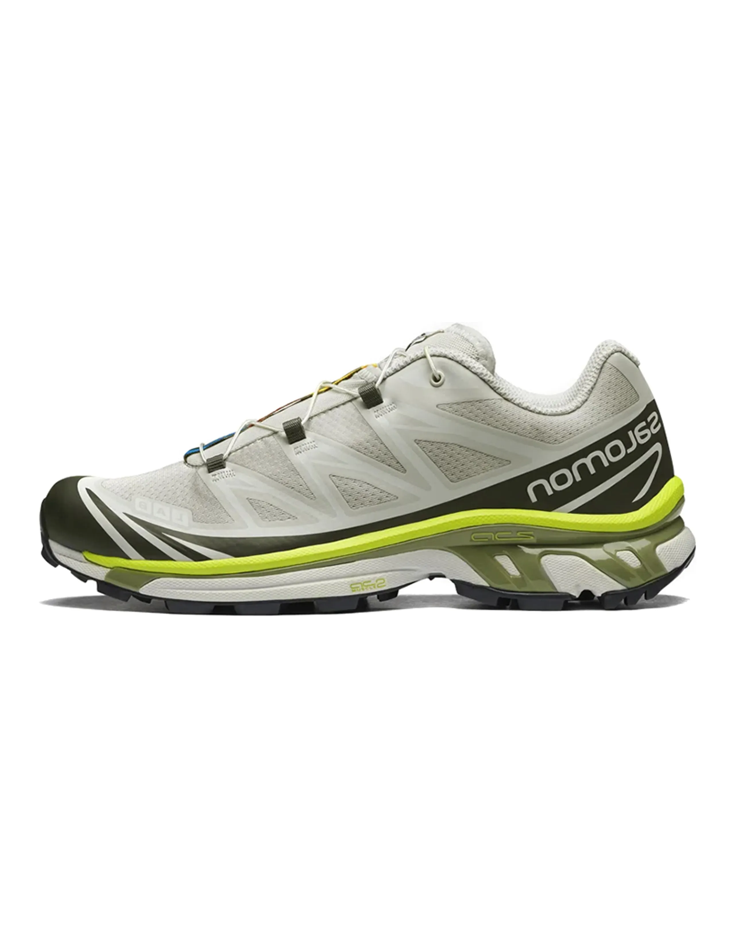 SALOMON XT 6 'Grey Beige Neon'