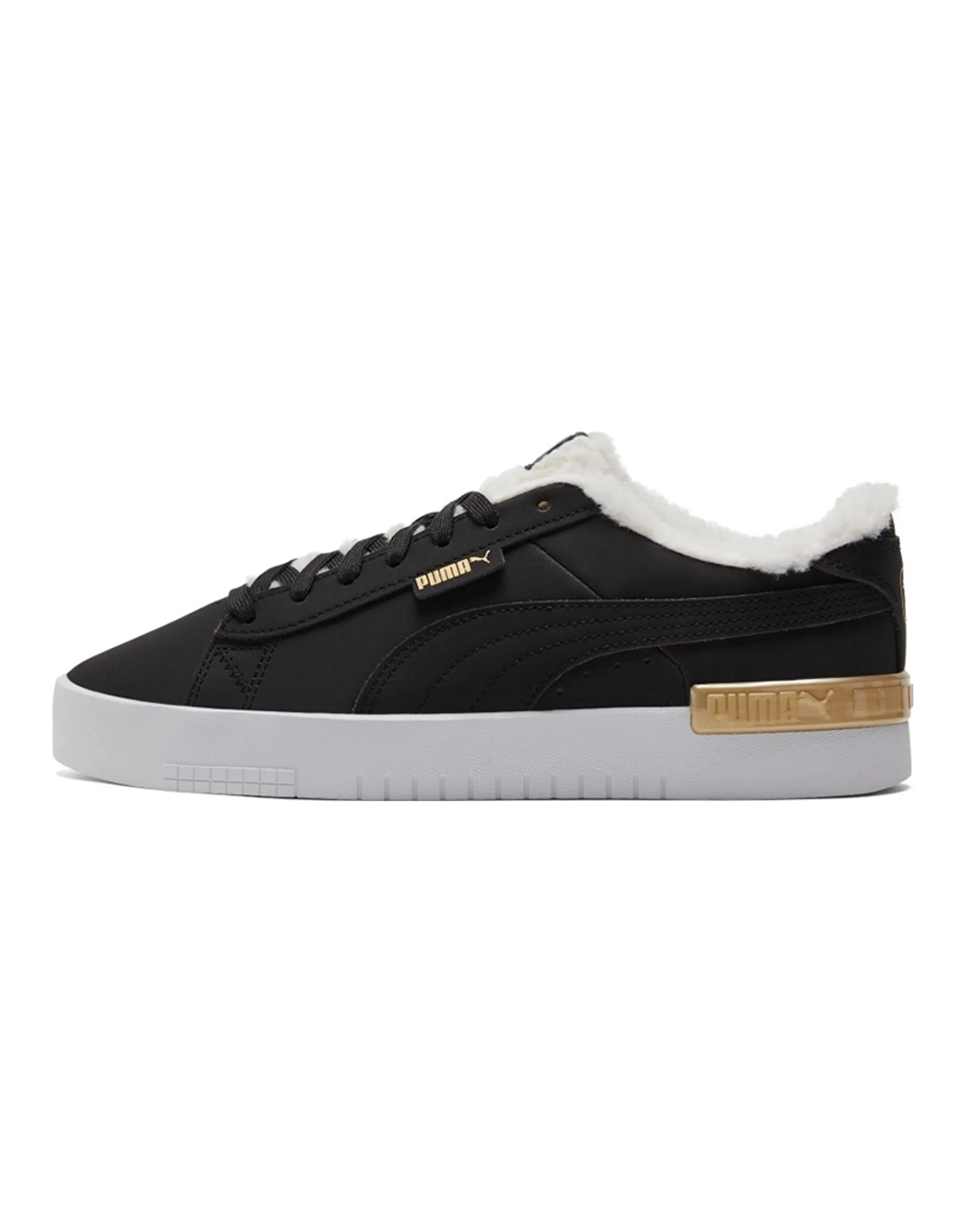 PUMA Jada Teddy Ws Fleece Lined Skateboarding Shoes Black Women's
