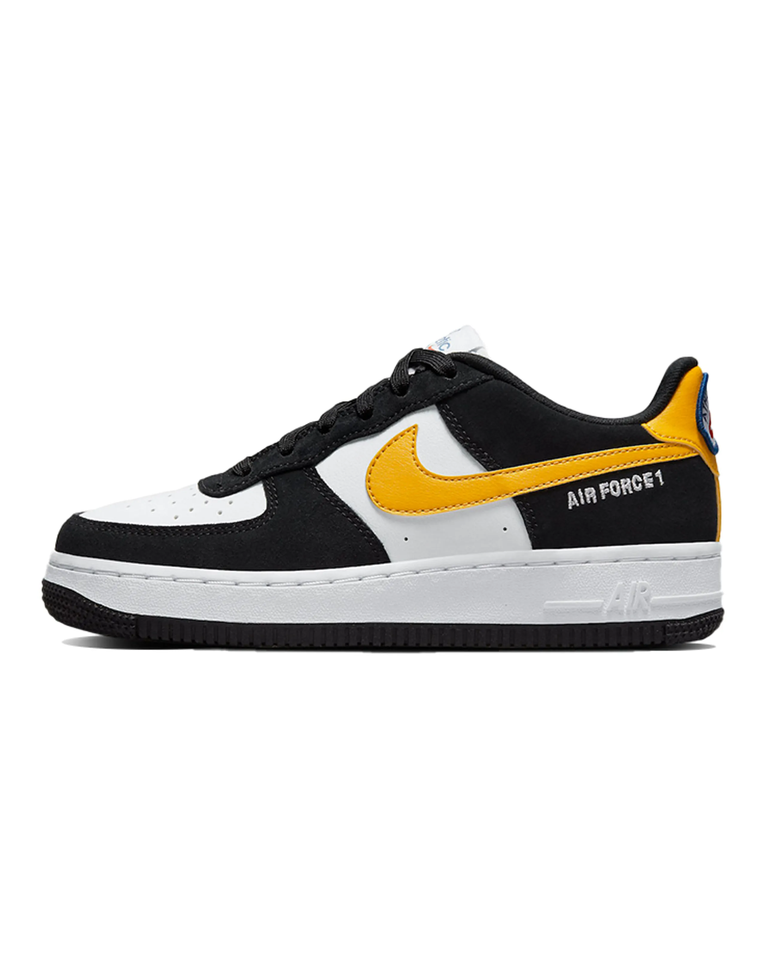 Nike Air Force 1 Low Athletic Club Black University Gold GS