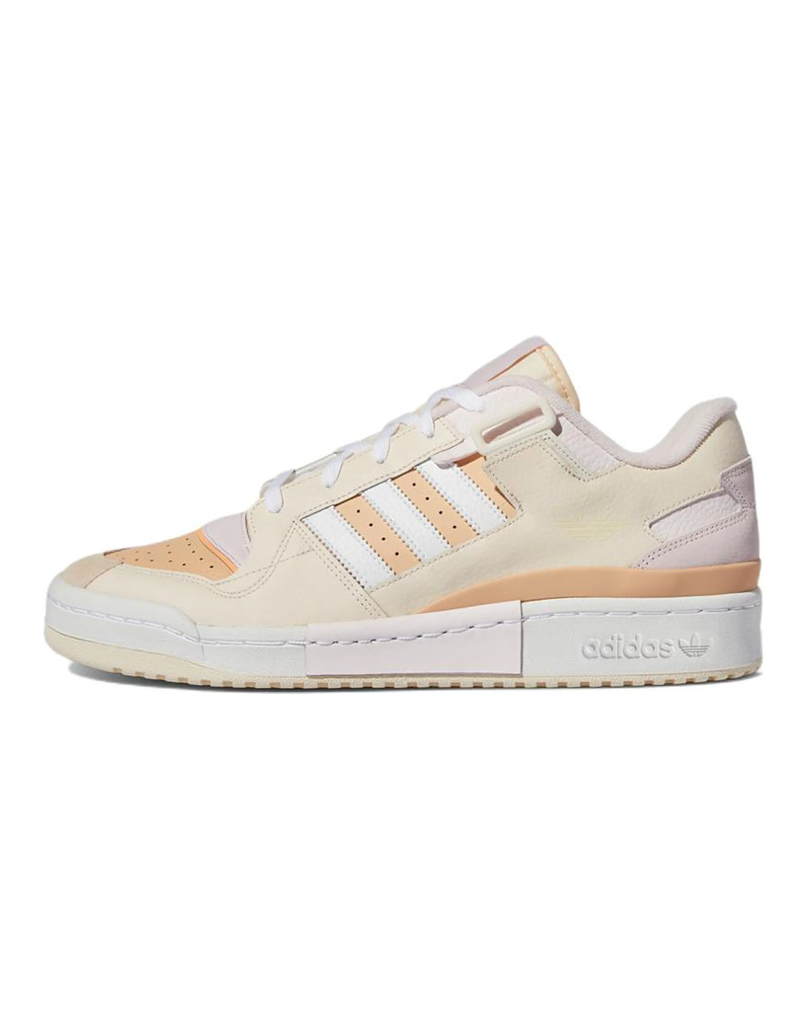 Adidas Originals Forum Exhibit Low Ecru Tint Halo Amber