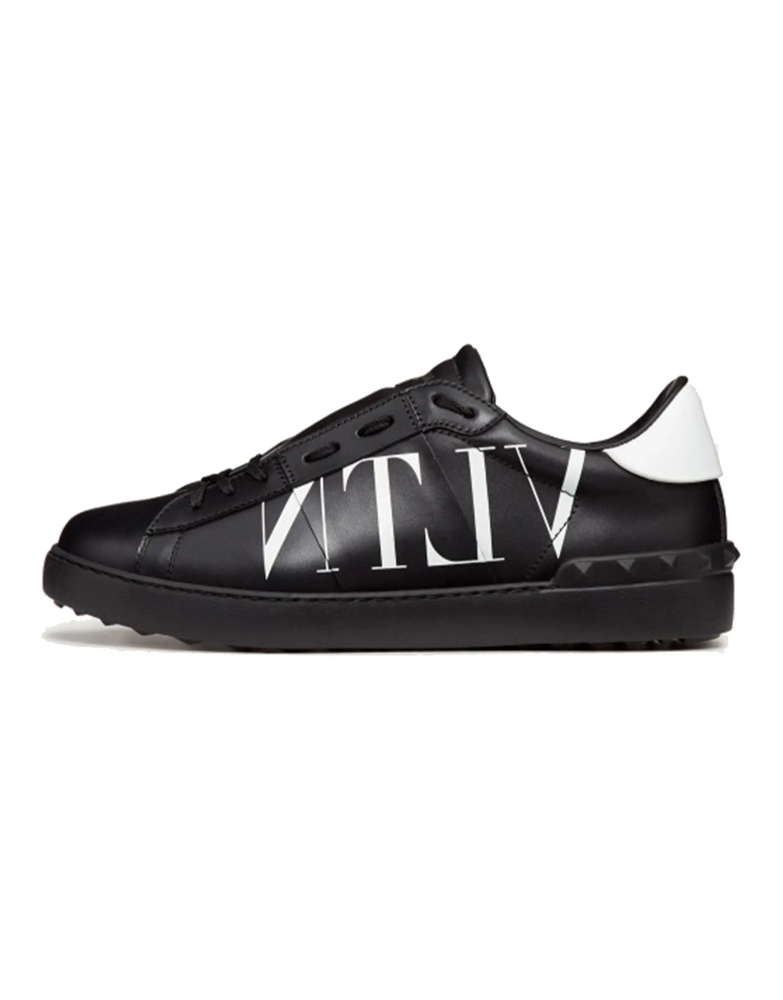 Valentino Women's Open Low 'Logo Print - Black'