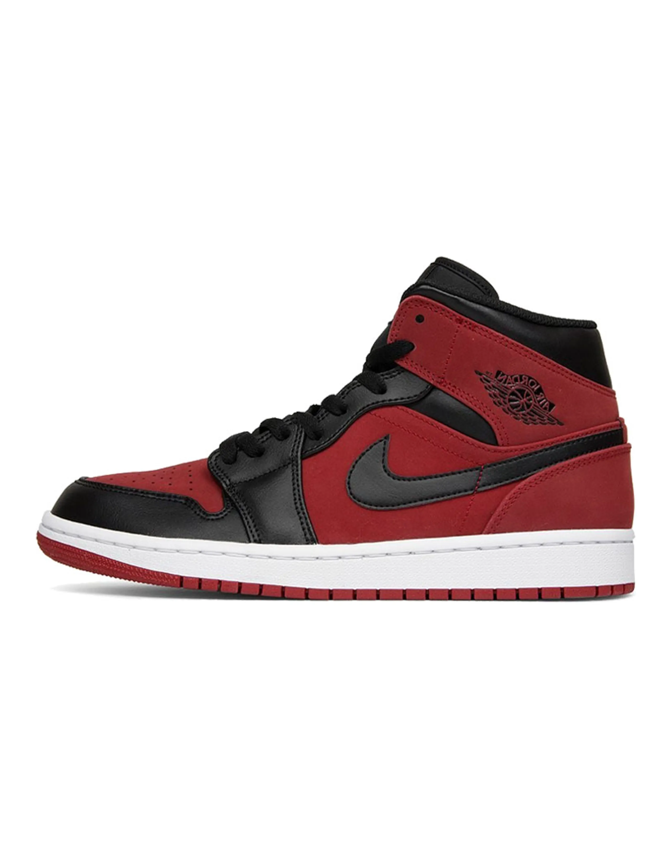 JORDAN 1 Mid Gym Red Black