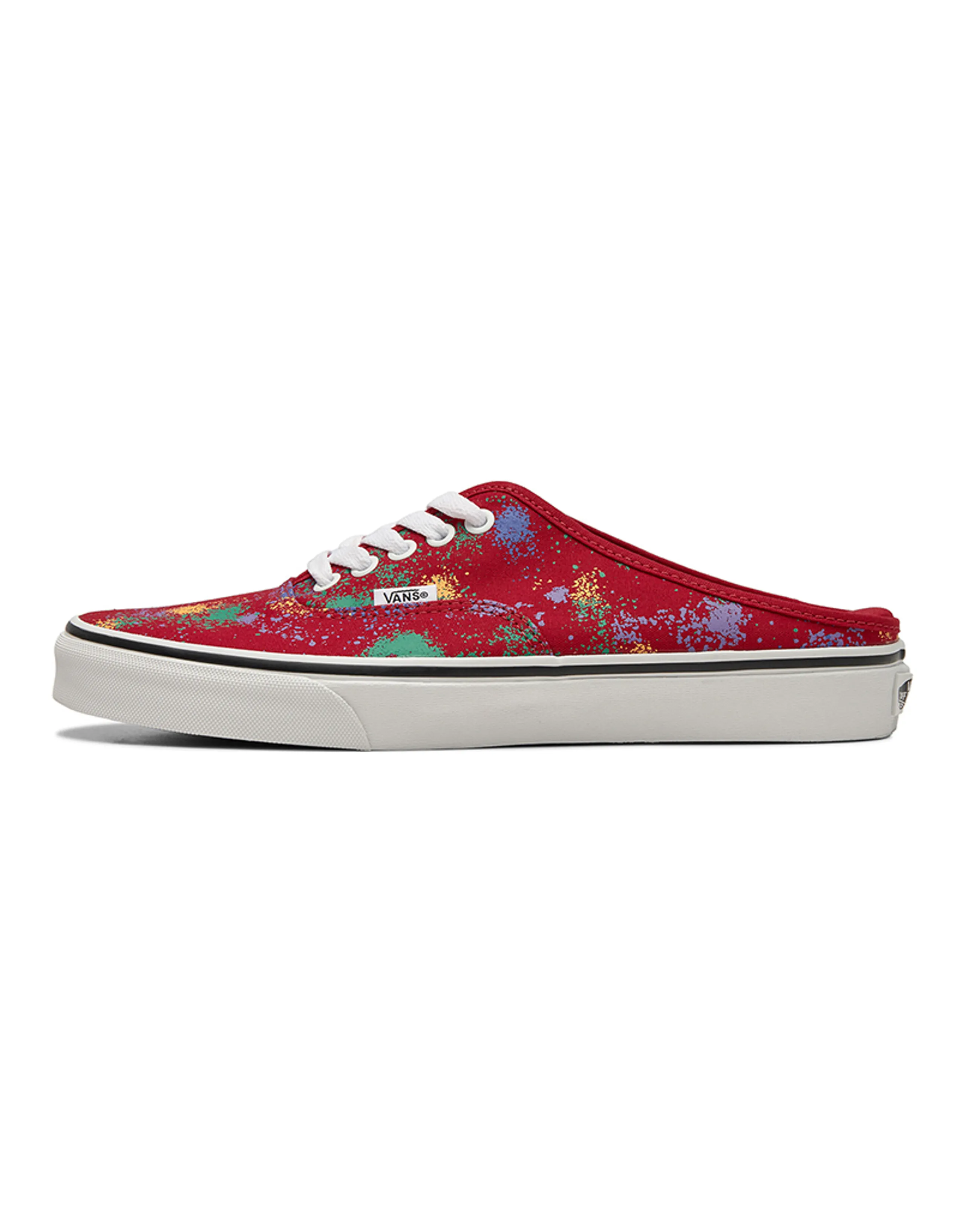 Vans Authentic Breathable Wear resistant Non Slip Low Tops Casual Skateboarding Shoes Unisex Red