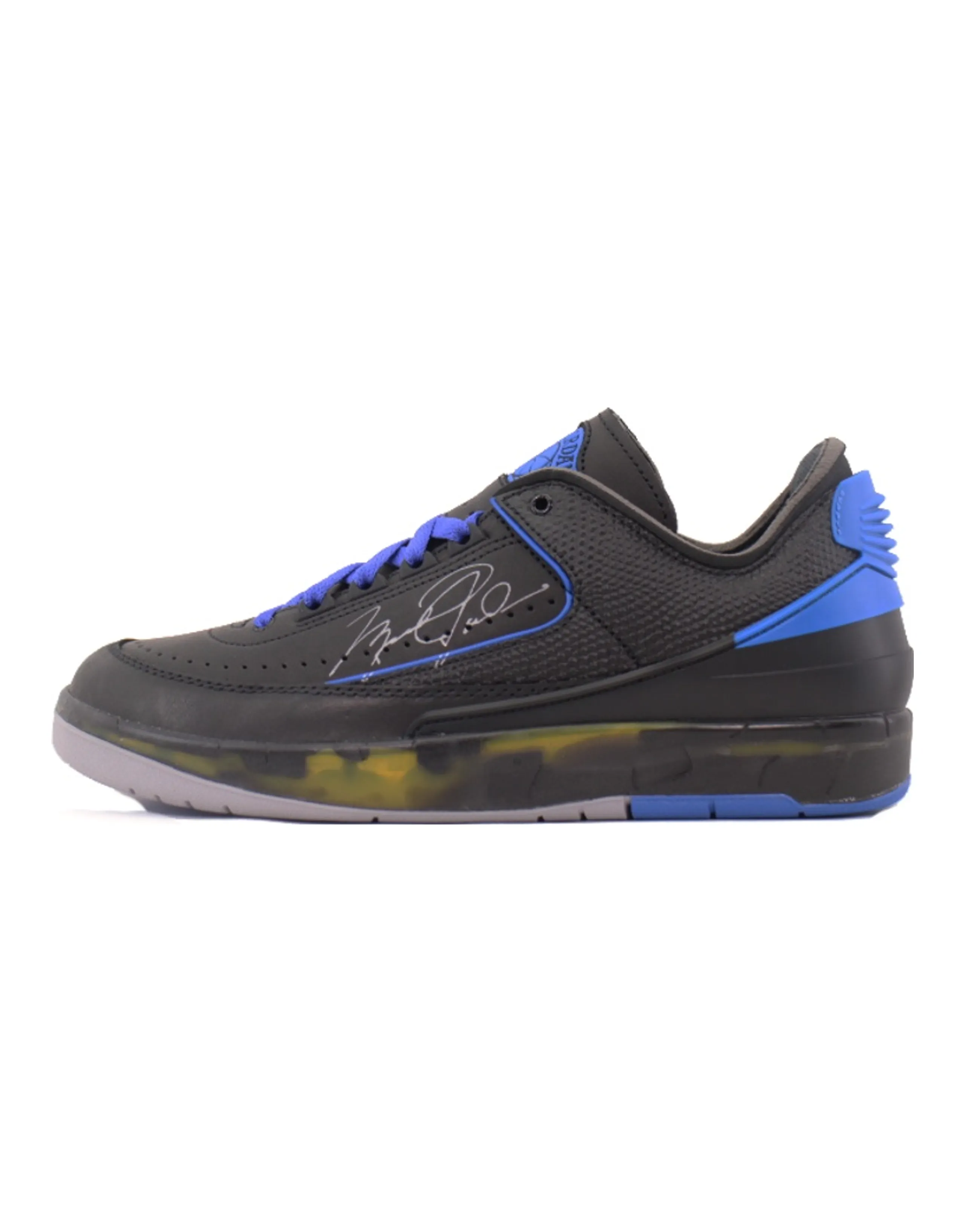 OFF-WHITE X Jordan Air Jordan 2 Retro Low Black And Varsity Royal