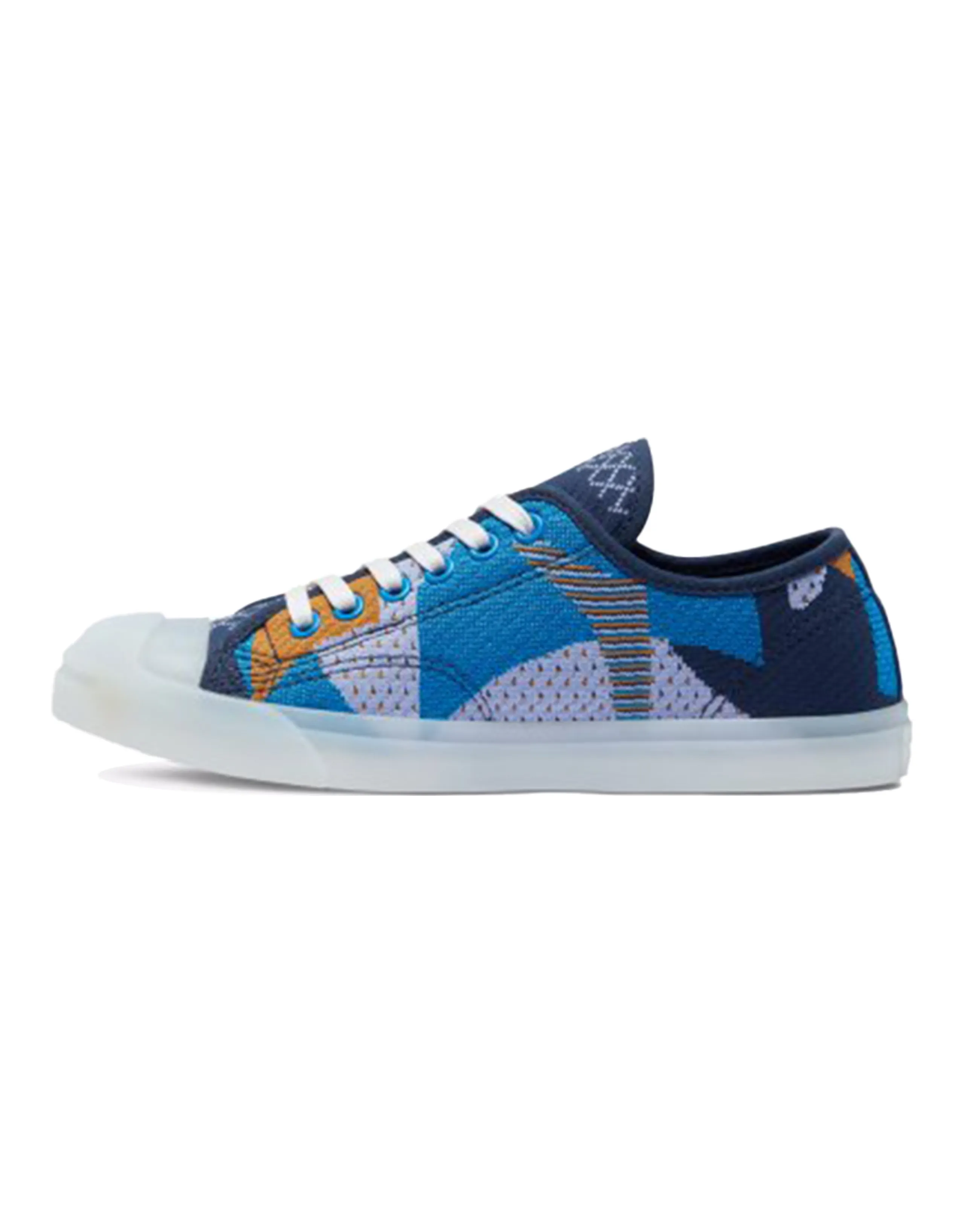 Converse Jack Purcell Skateboard Shoes Unisex Low-Top Blue/Multicolor
