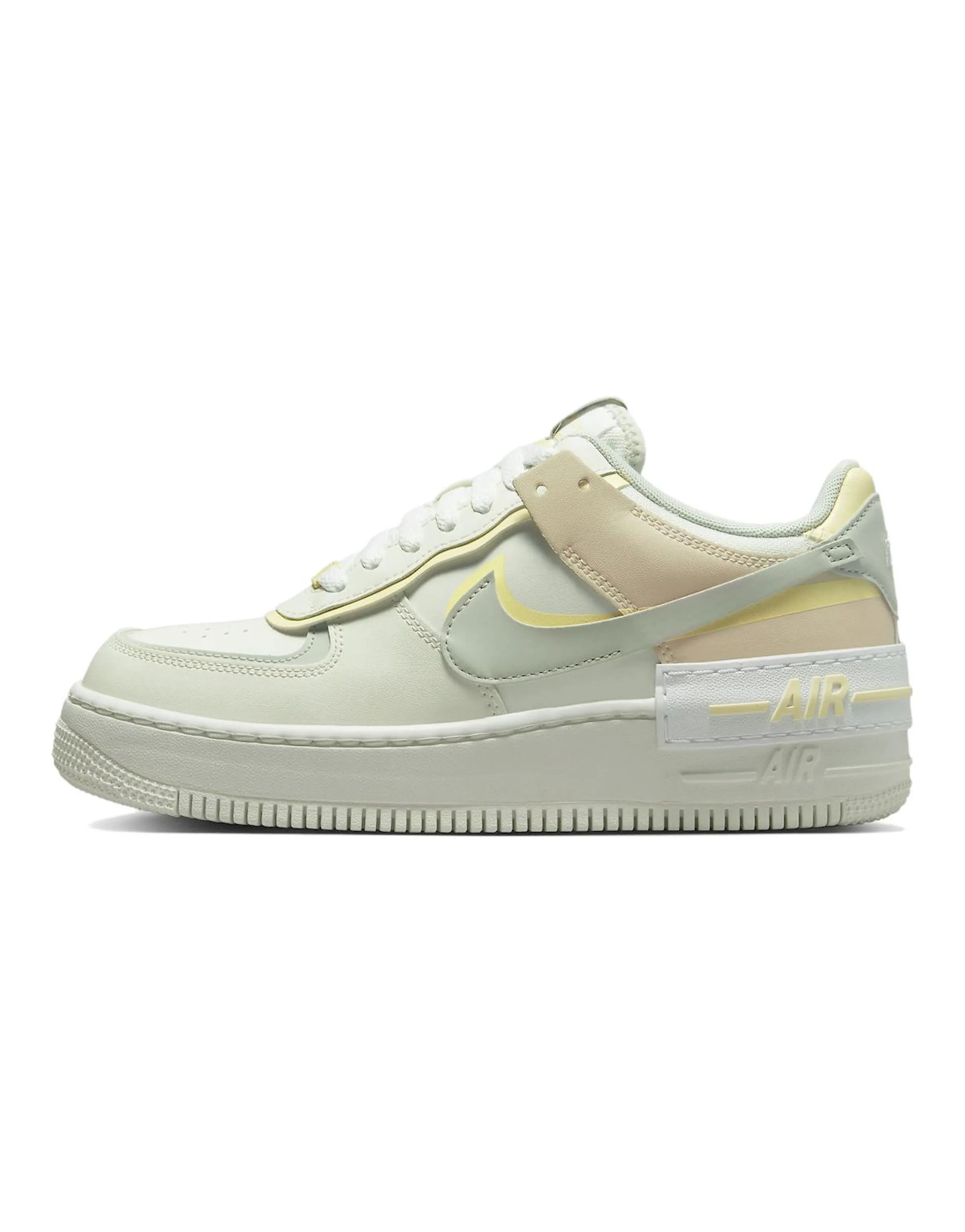 Nike Air Force 1 Low Shadow Sail Light Silver Citron Tint Women's