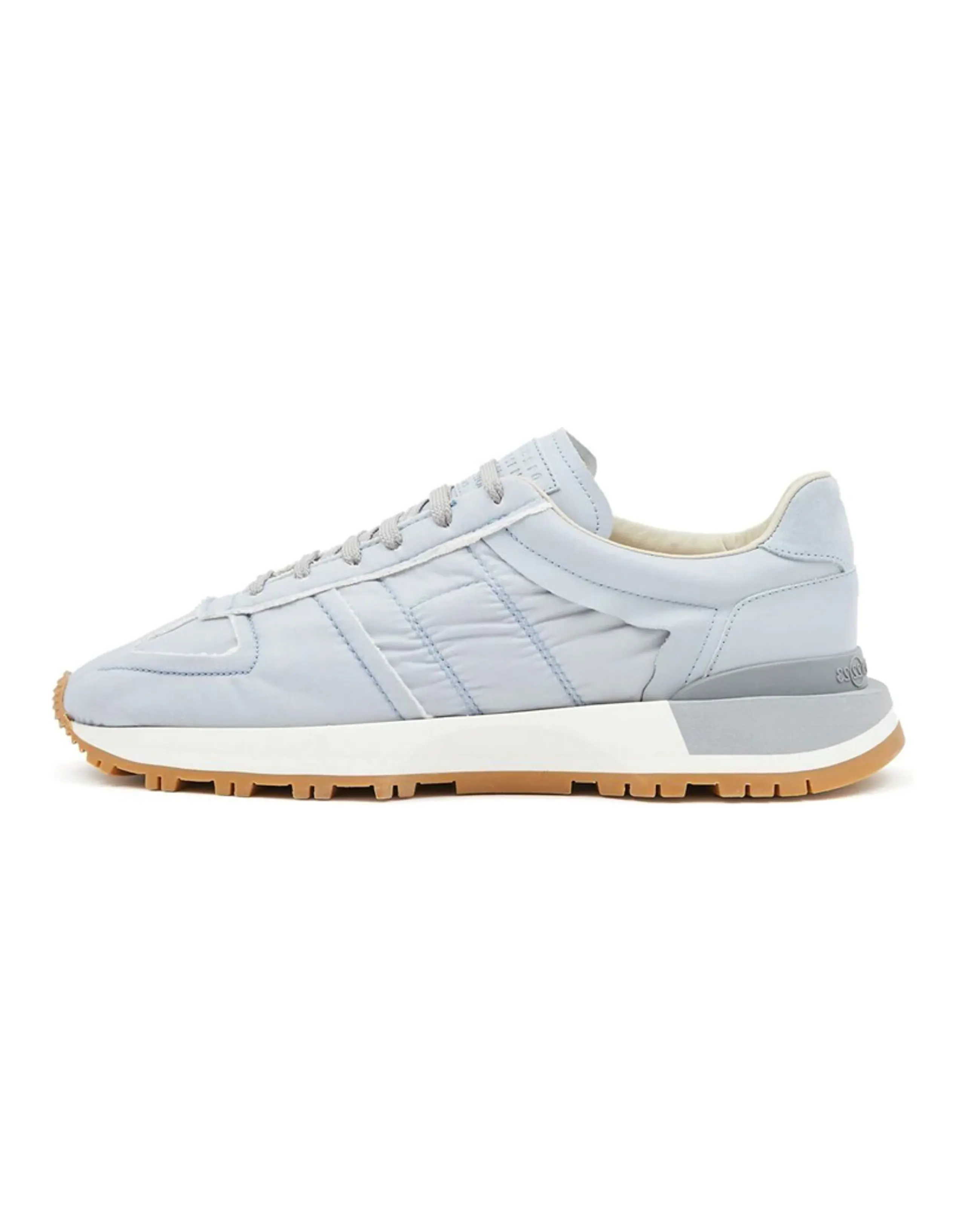 Maison Margiela 50-50 Lace-Up Low-Top Sneakers Women's Light Blue