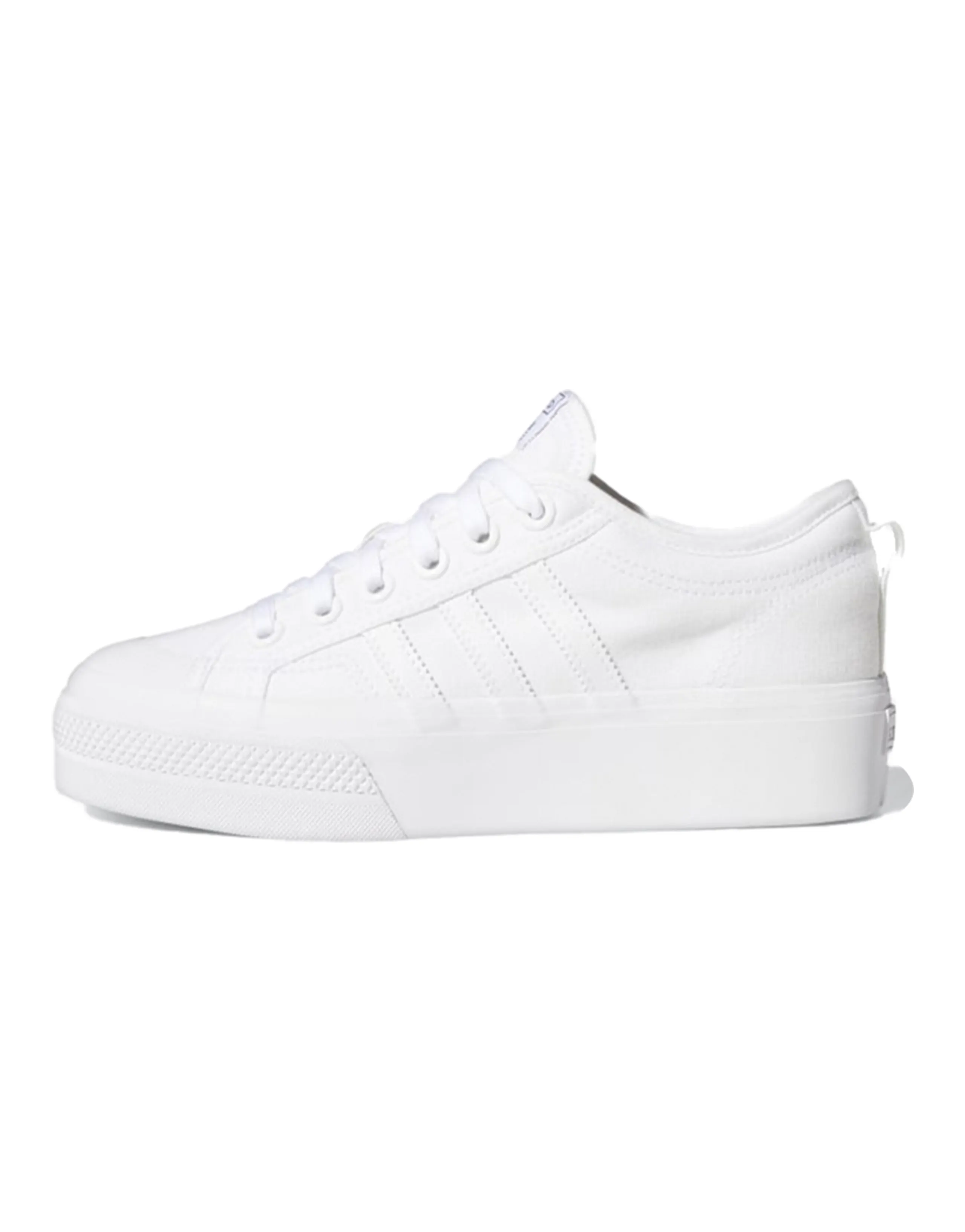 Adidas Originals Nizza Platform Triple White Women's