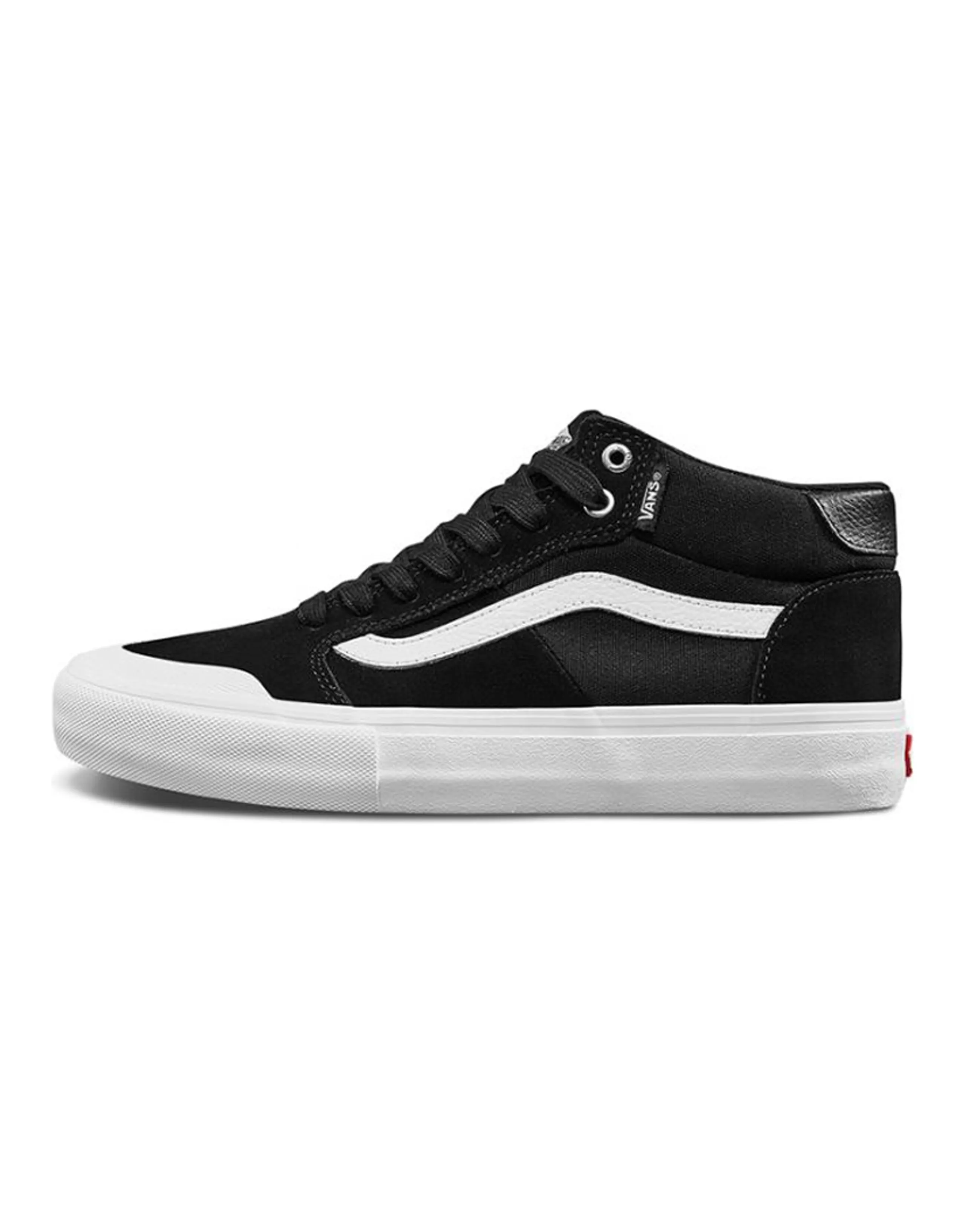 Style 112 Vans Mid Pro 'Black'