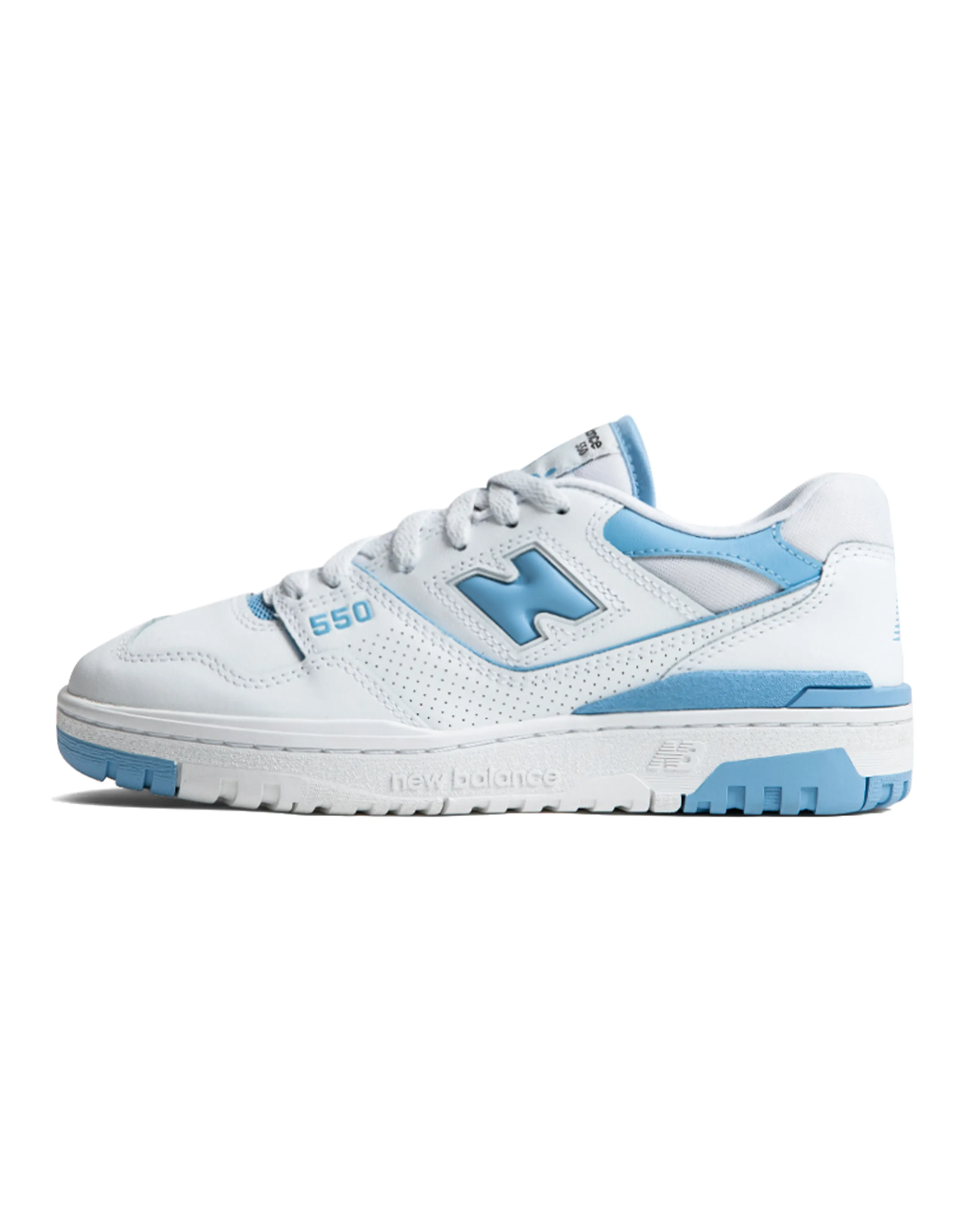 New Balance 550 Unc White Dusk Blue Women's