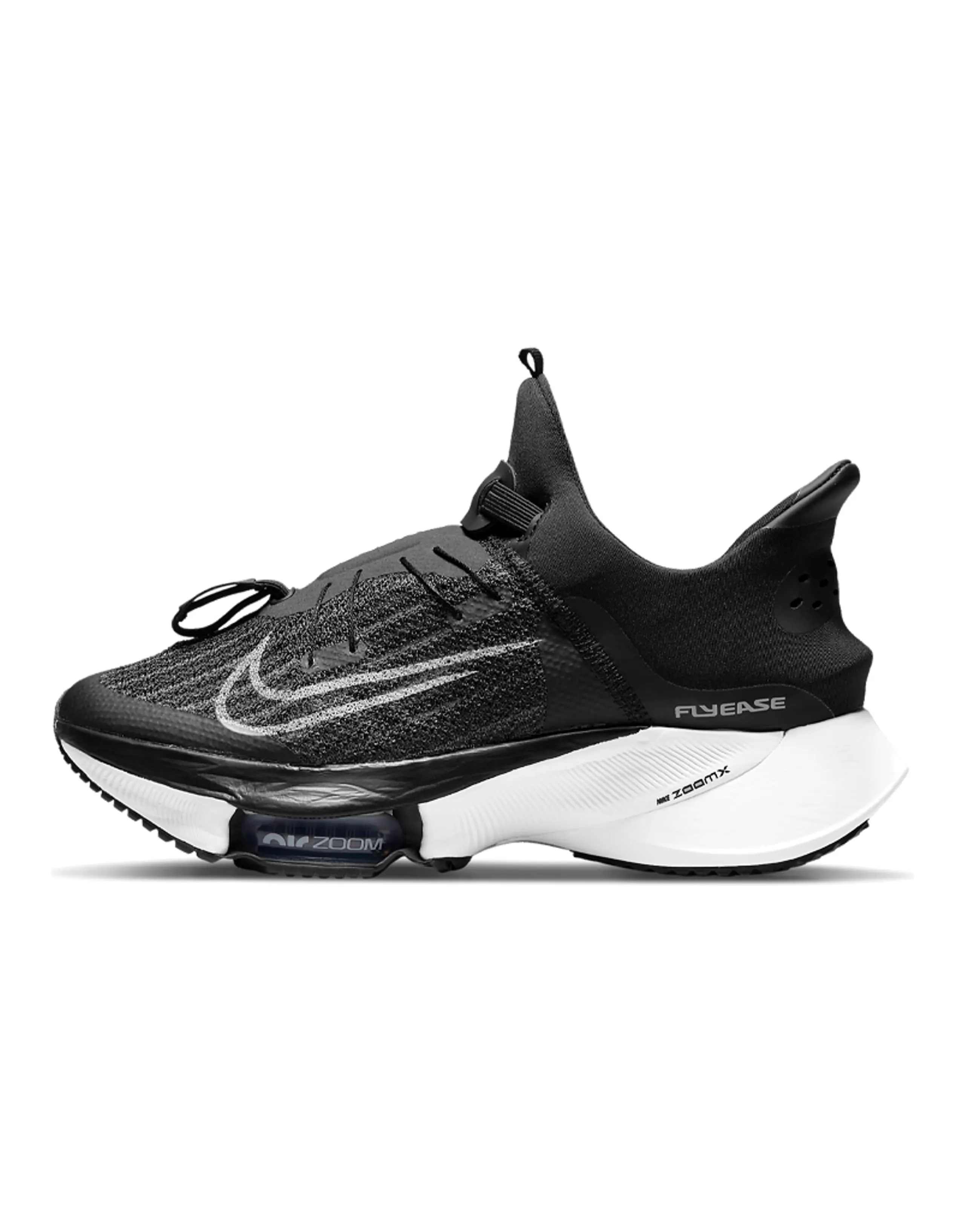 Nike Air Zoom Tempo Next% FlyEase Black White Women's