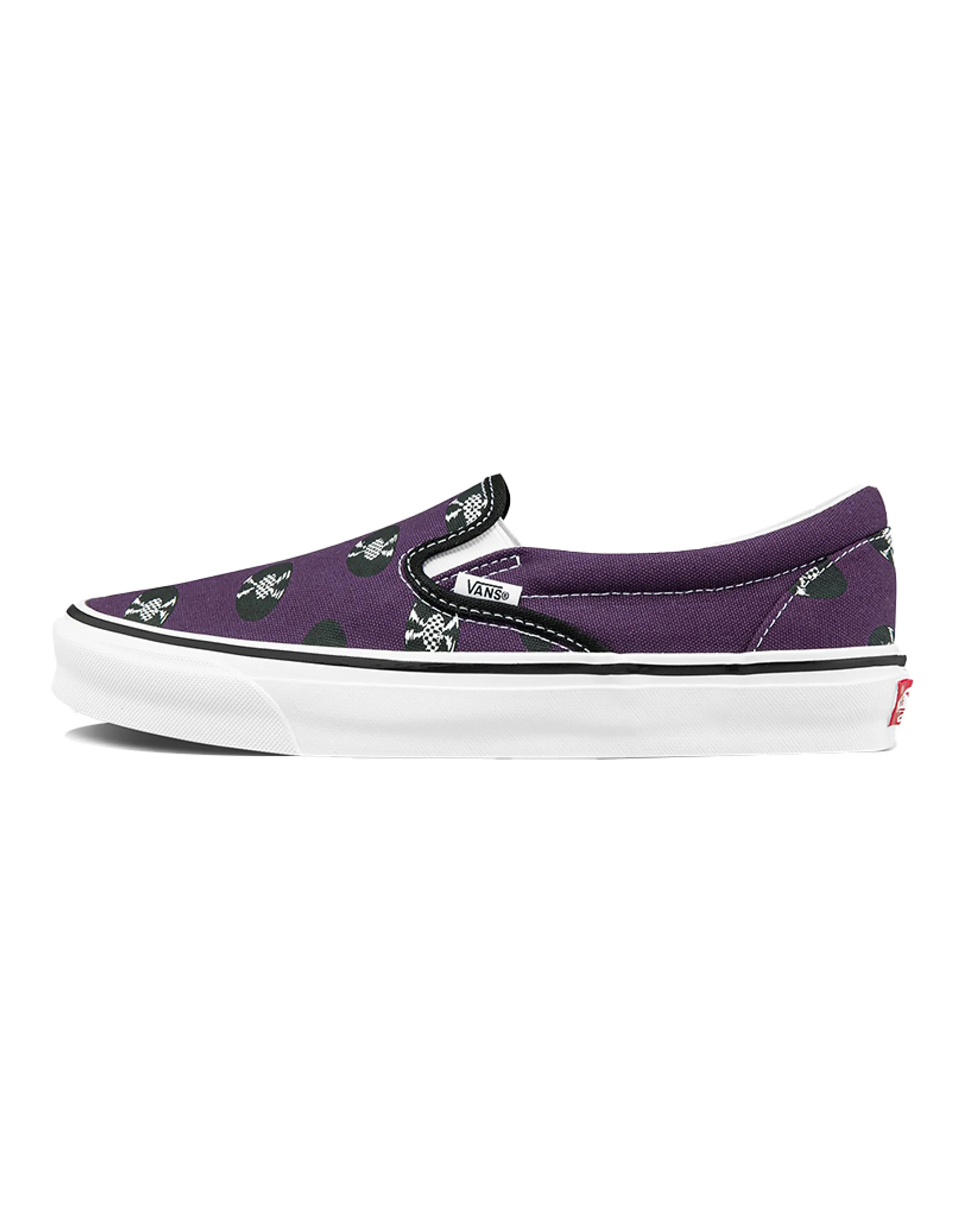 Vans Og Classic Slip On Wacko Maria Purple Records
