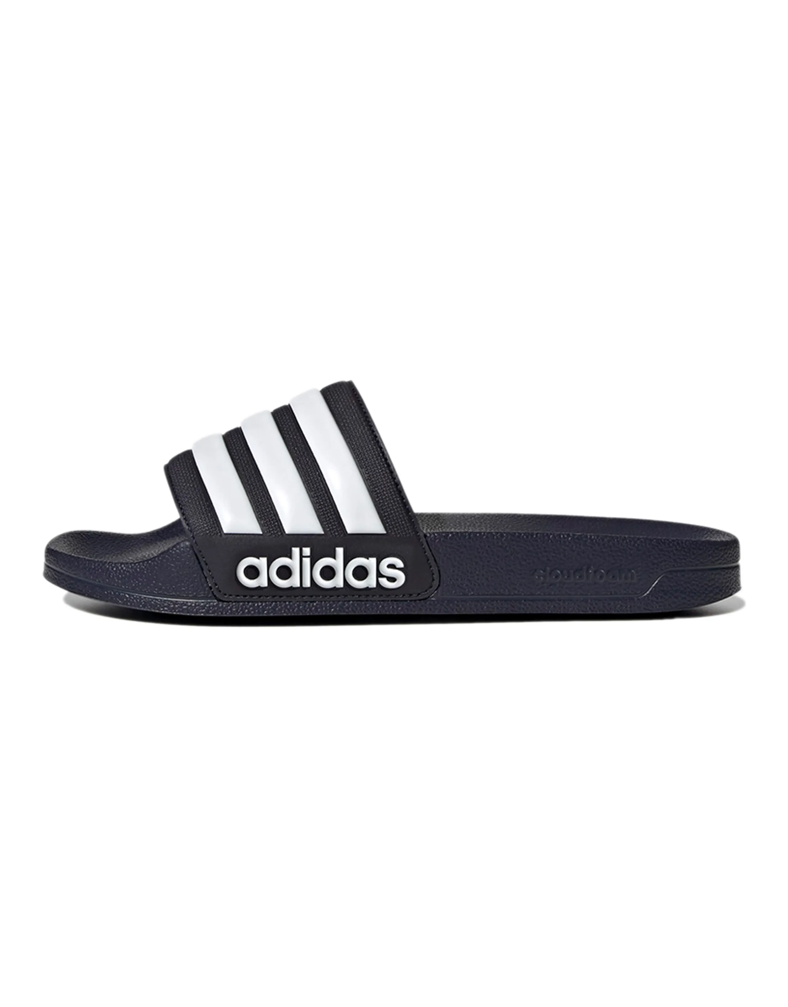Adidas Adilette Shower Slides Legend Ink Cloud White