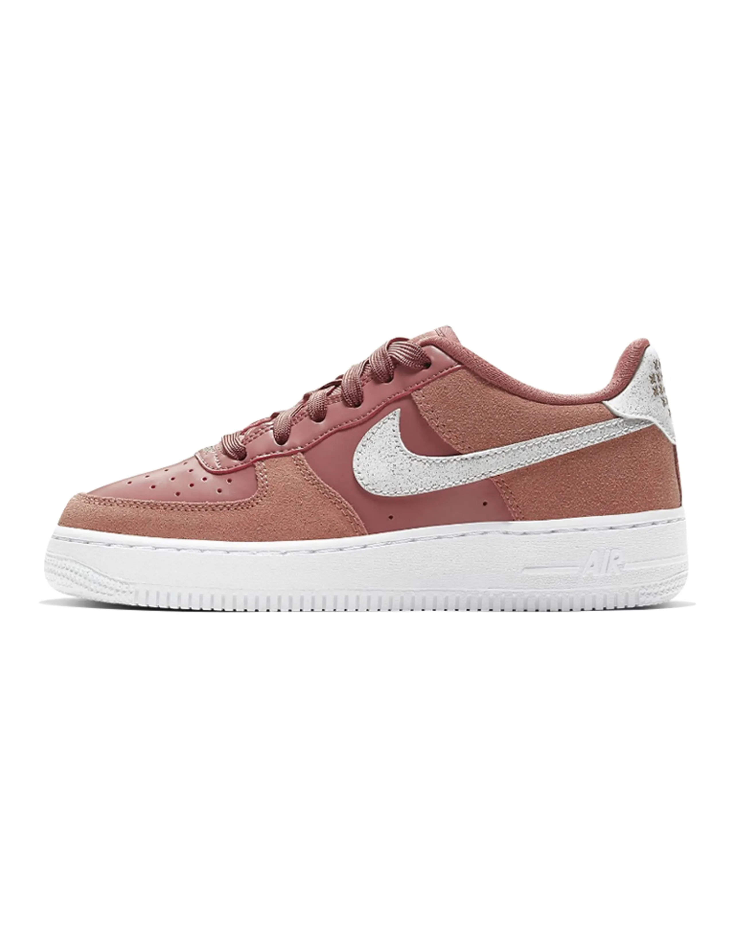 Nike Air Force 1 LV8 Low-Top Kids' Skateboarding Shoes Pink Teenagers