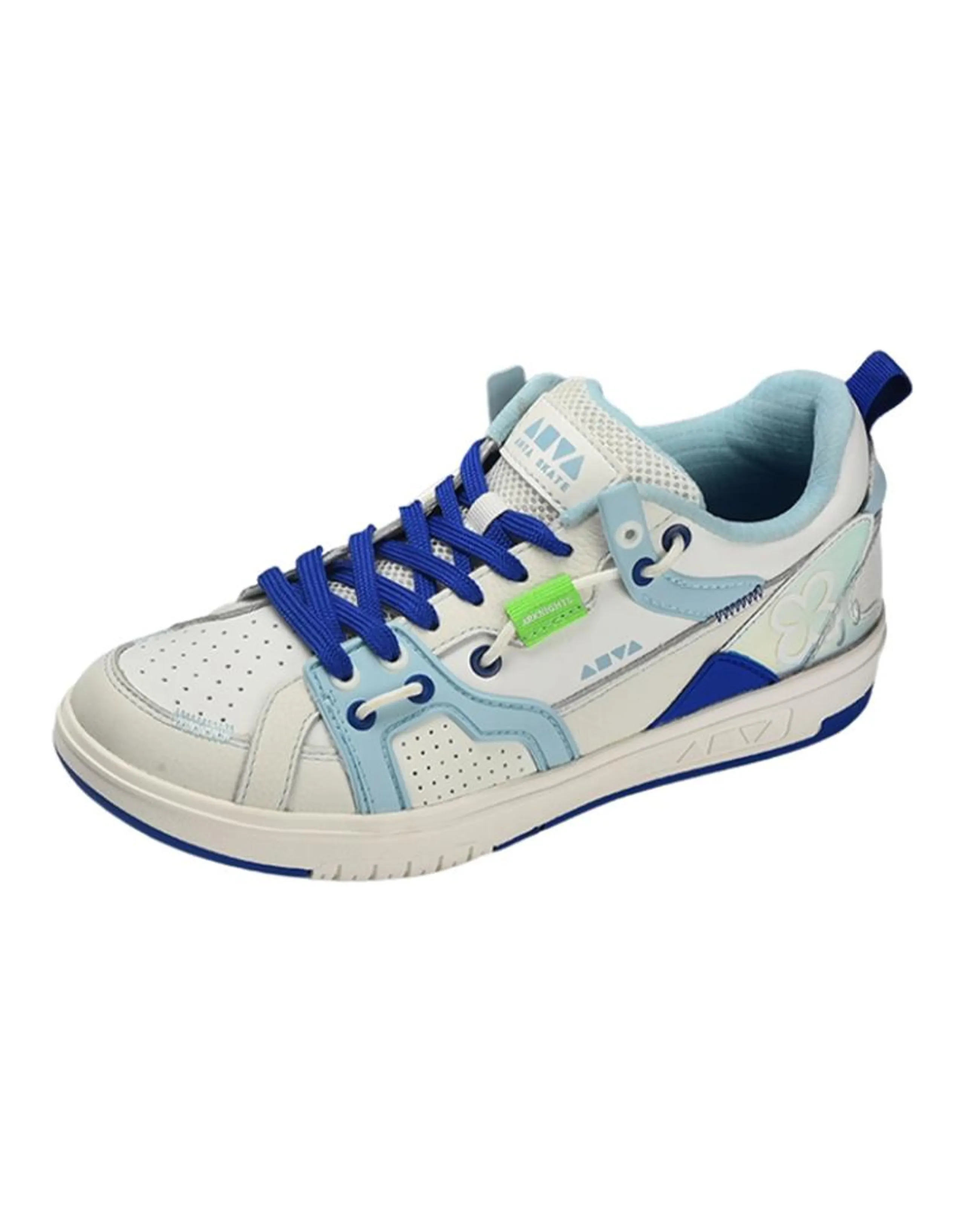 Arknights X ANTA Skateboard Shoes Women's Low-Top Blue/White