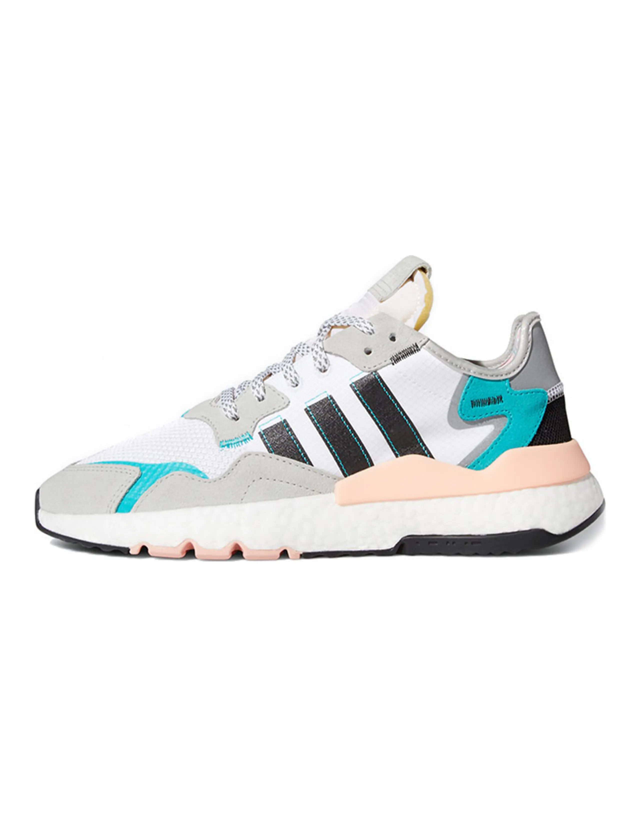 Adidas Originals Nite Jogger White Hi Res Aqua