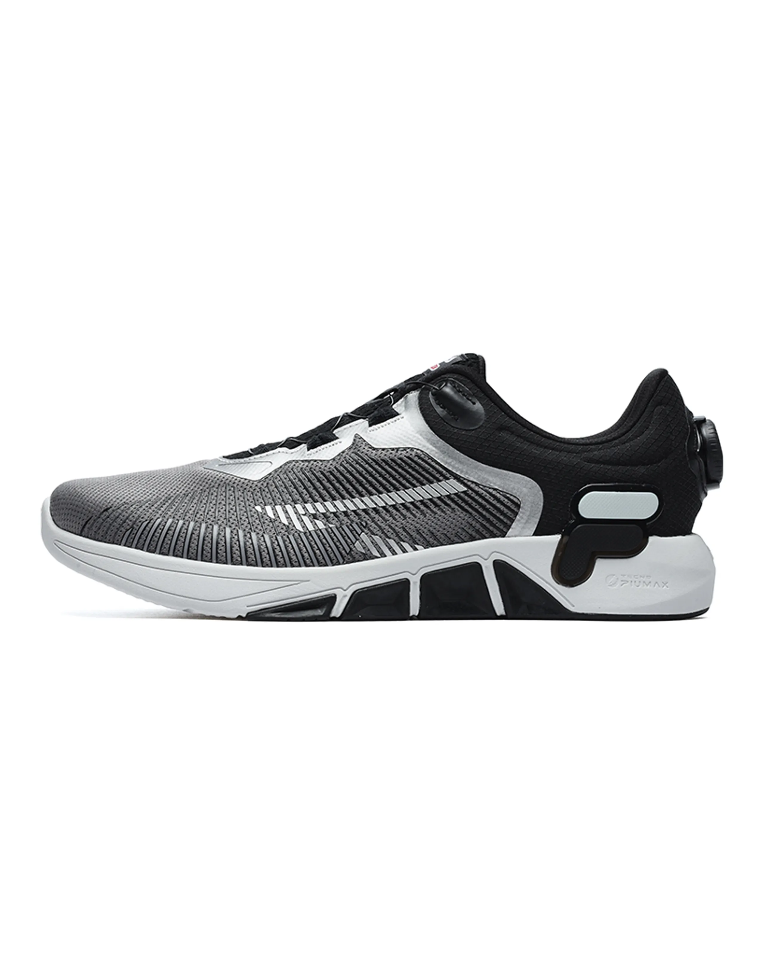 FILA Xft Boa Athletics Shoes 'Grey Black Silver'