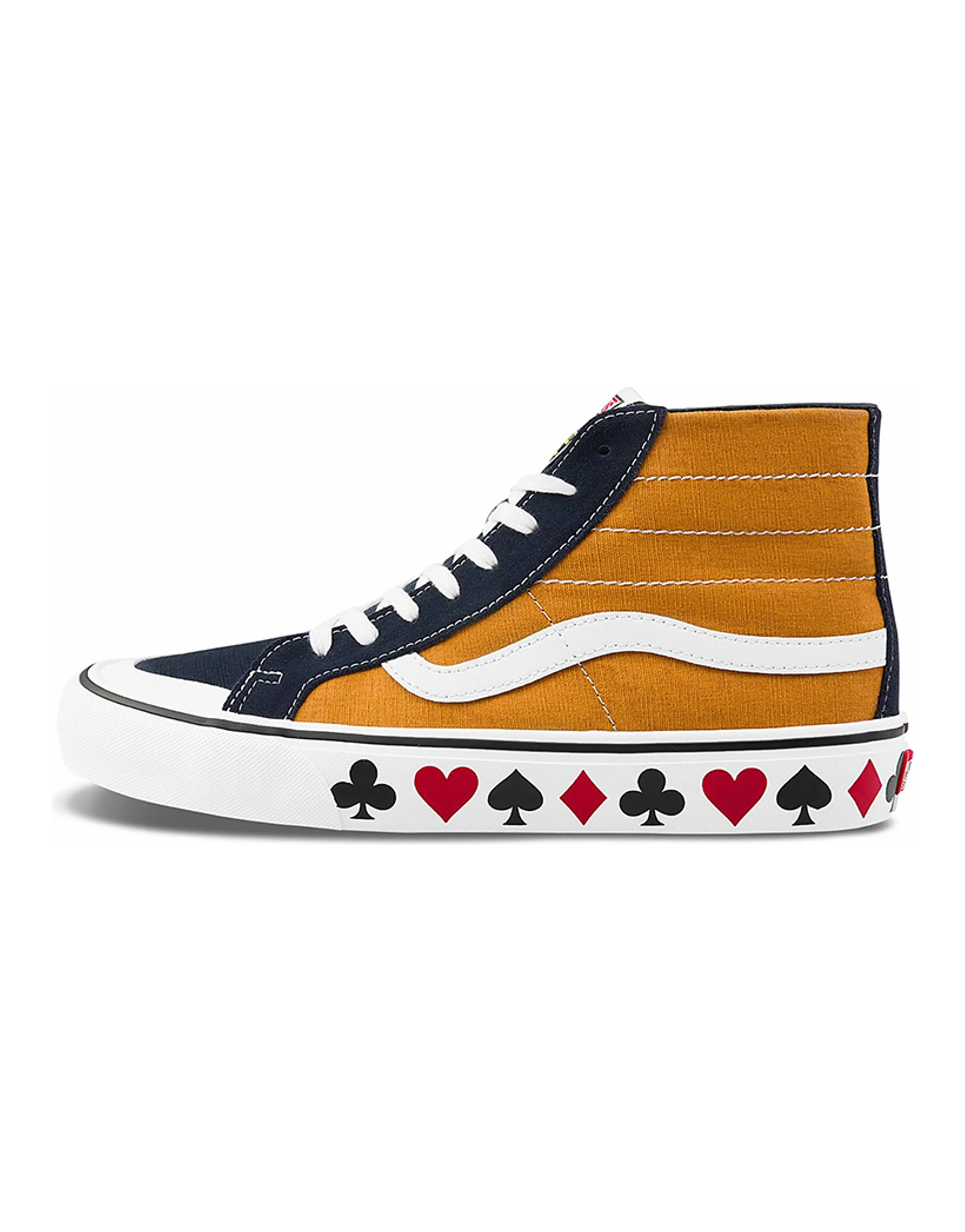 Vans SK8 Hi 138 Decon Sf 'Black Yellow'