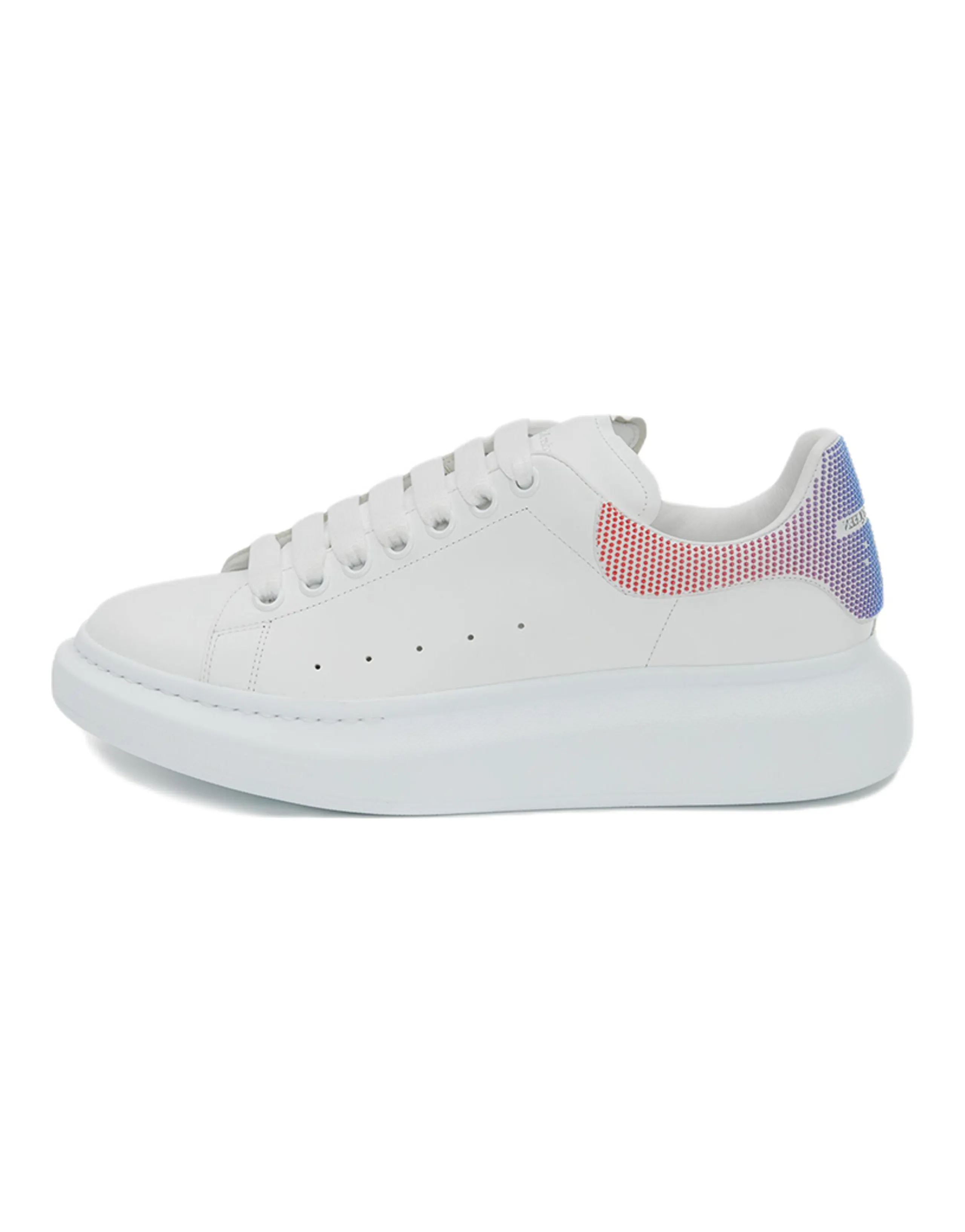 Alexander McQueen Thick soled Low top Sneakers 'White Pink Purple'