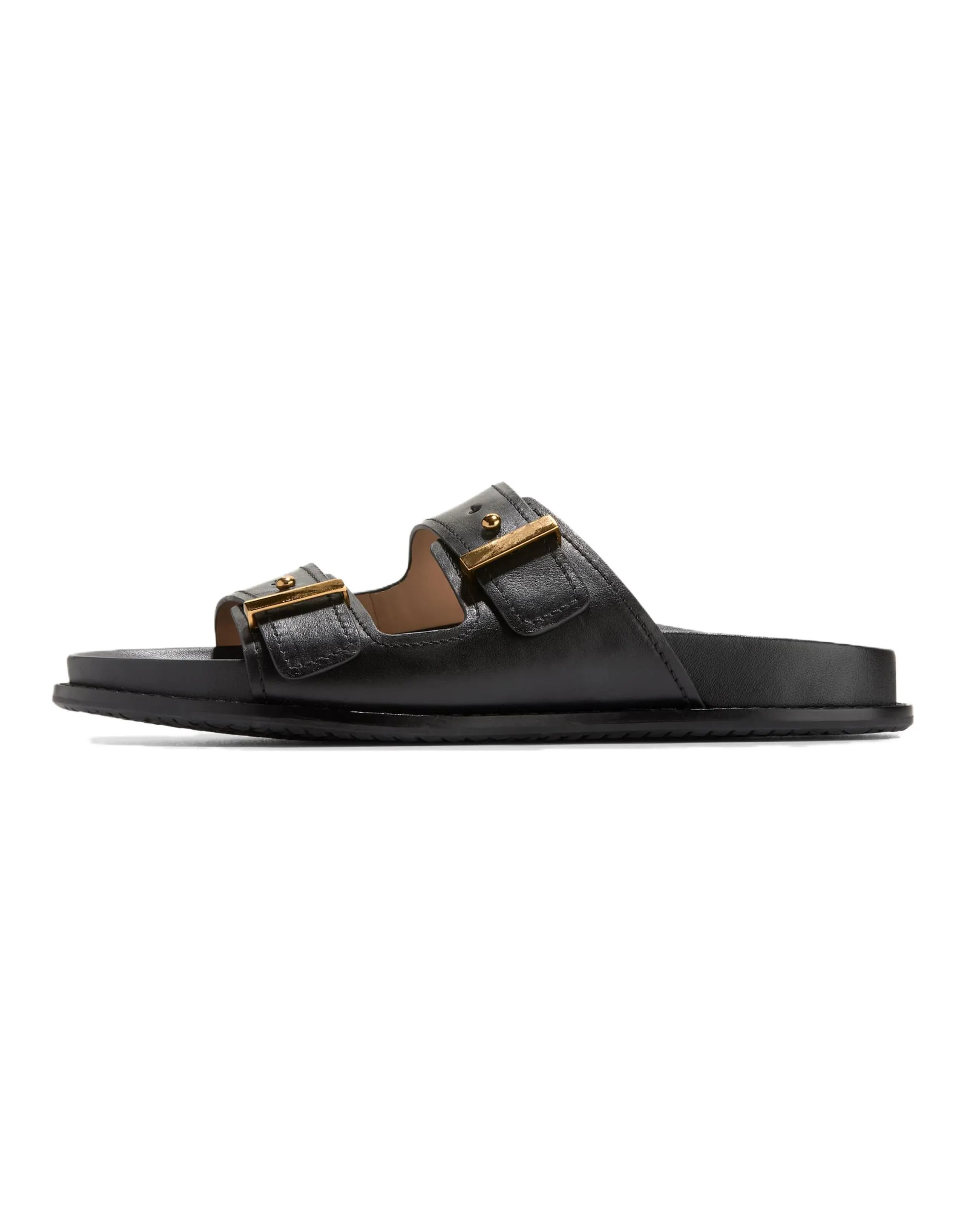 COLE HAAN OTHER Series Chunky Sole Rubber Slides Women's Black